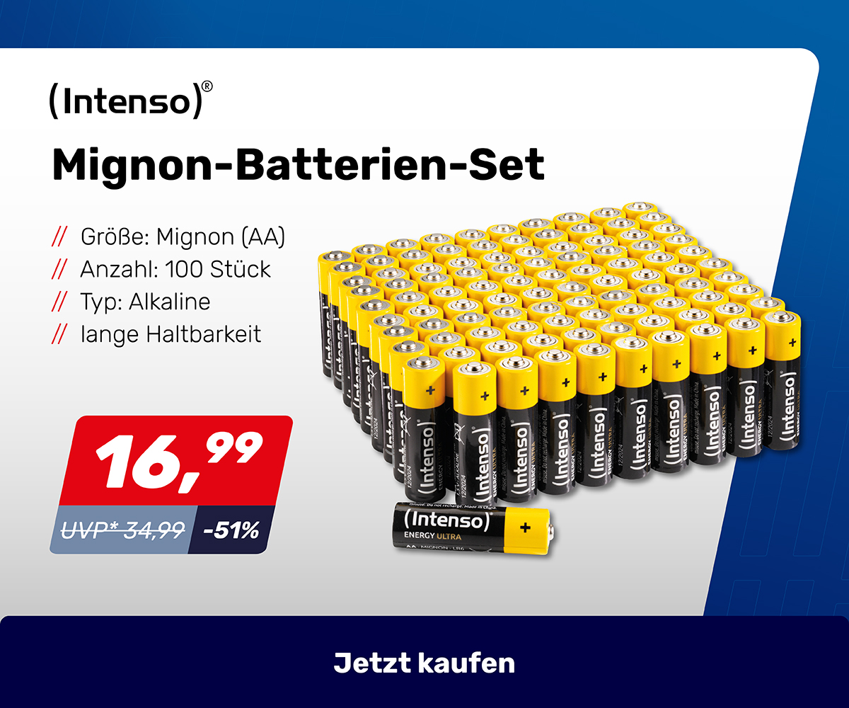 Mignon-Batterien-Set Mignon-Batterien-Set