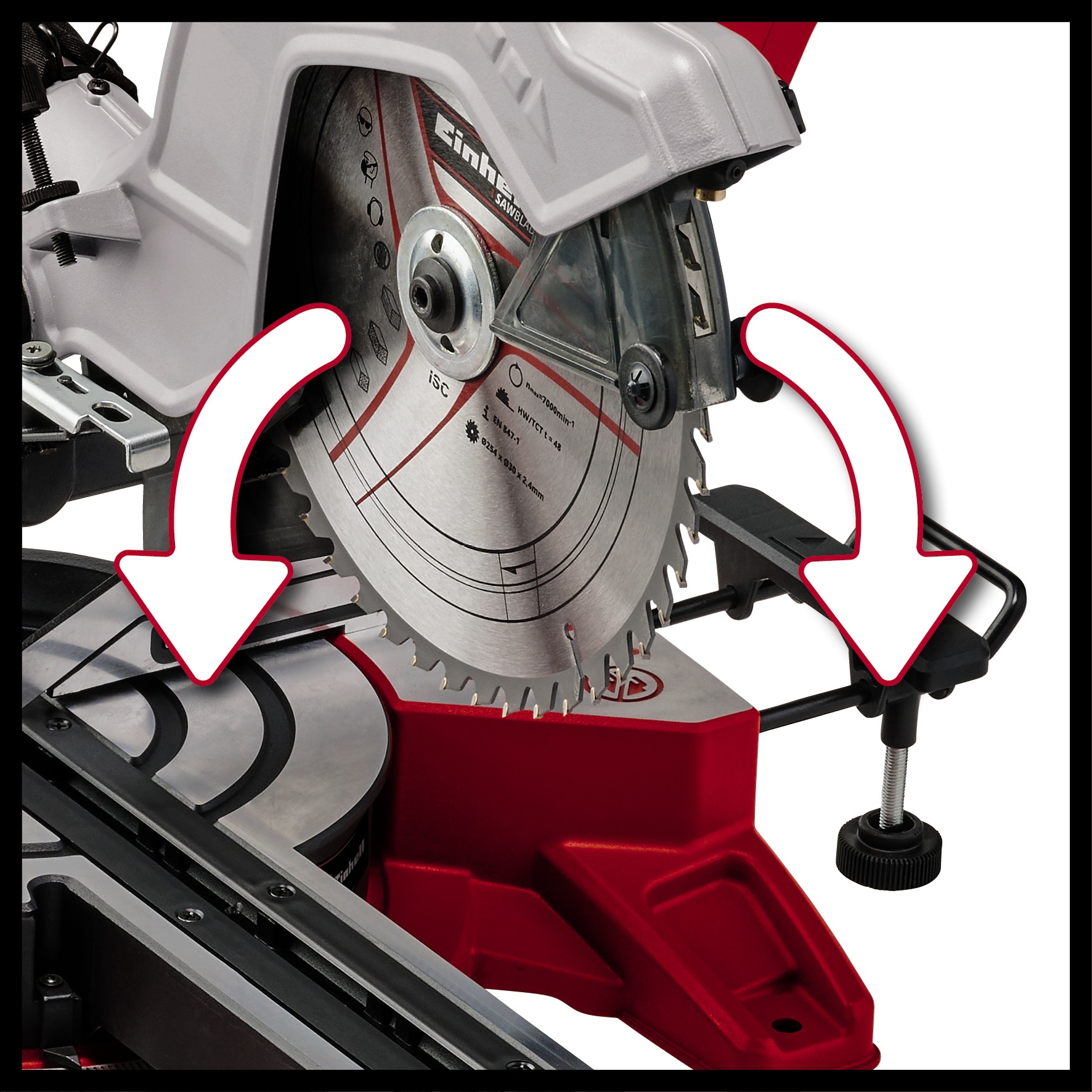 EINHELL Zug-Kapp-Gehrungssäge TE-SM 10 L Dual