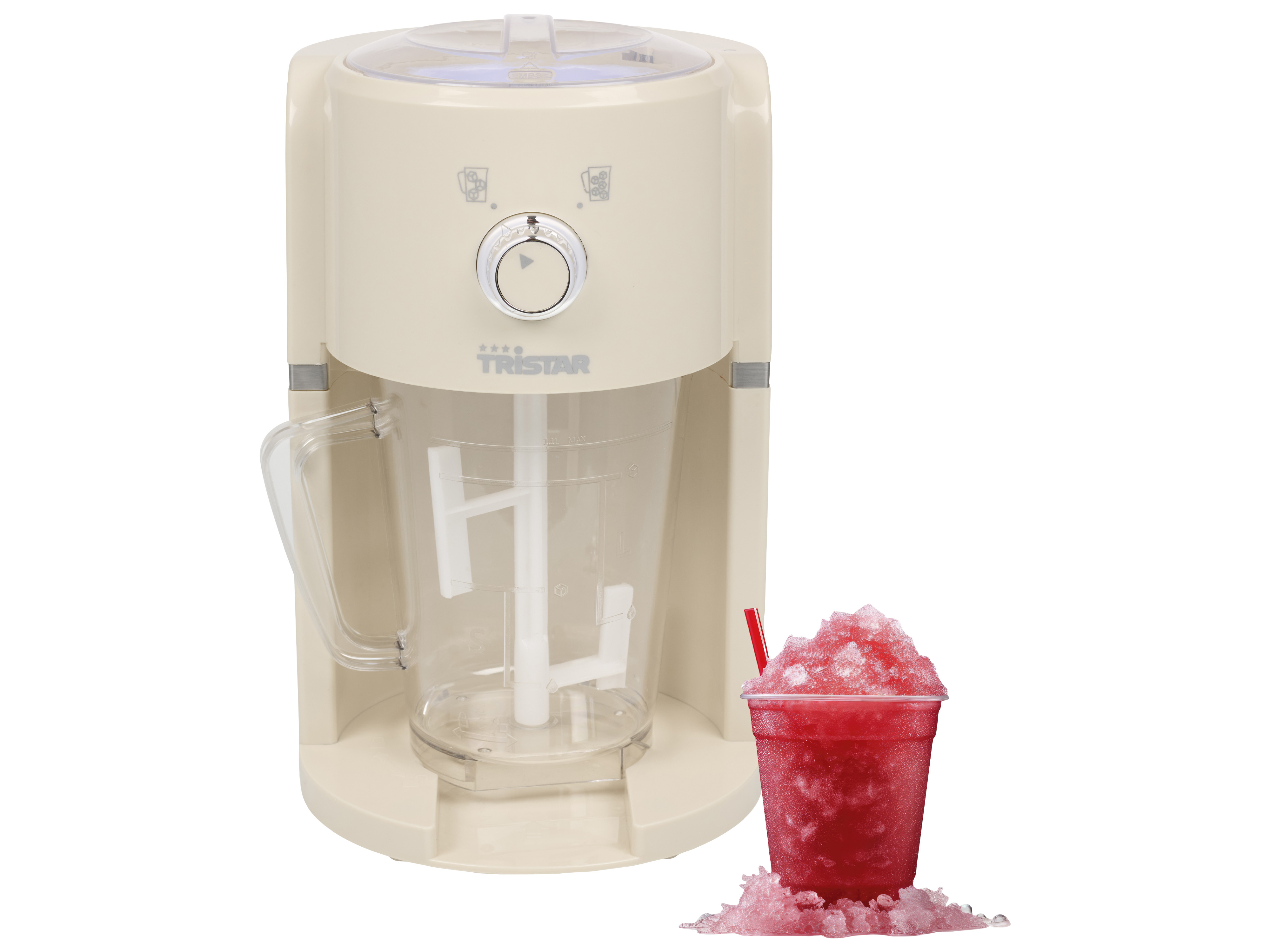 TRISTAR Slush-Eismaschine KD-7310, Slushy Maker, leistungsstarker 30W-Motor