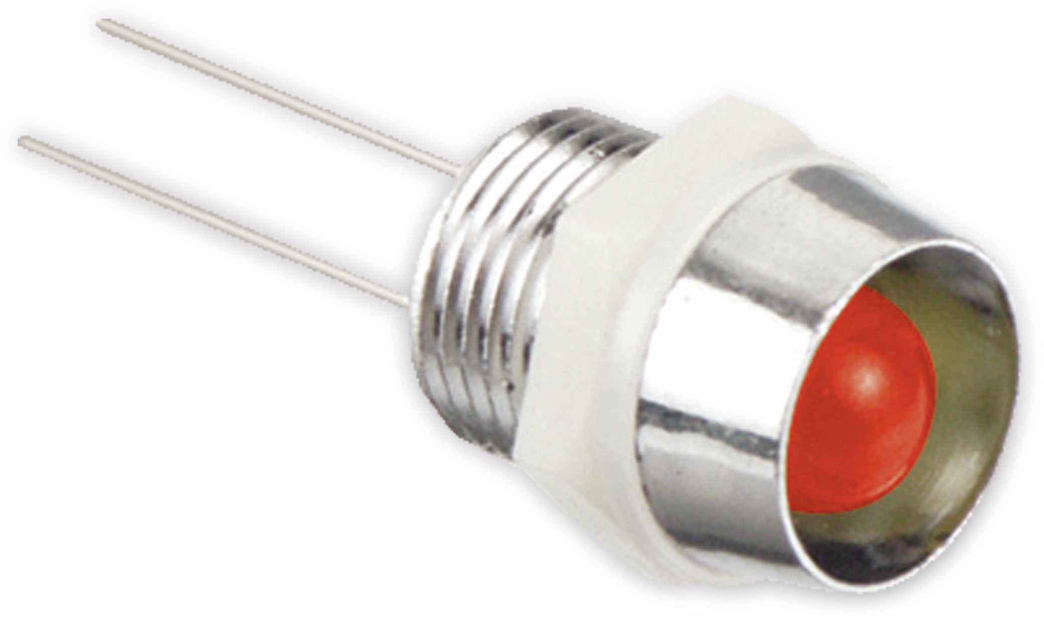 LED-Signalleuchte, 3mm, Kontrollleuchte, 2,1 V-, rot LED-Signalleuchte, Kontrollleuchte, 2,1 V-, rot
