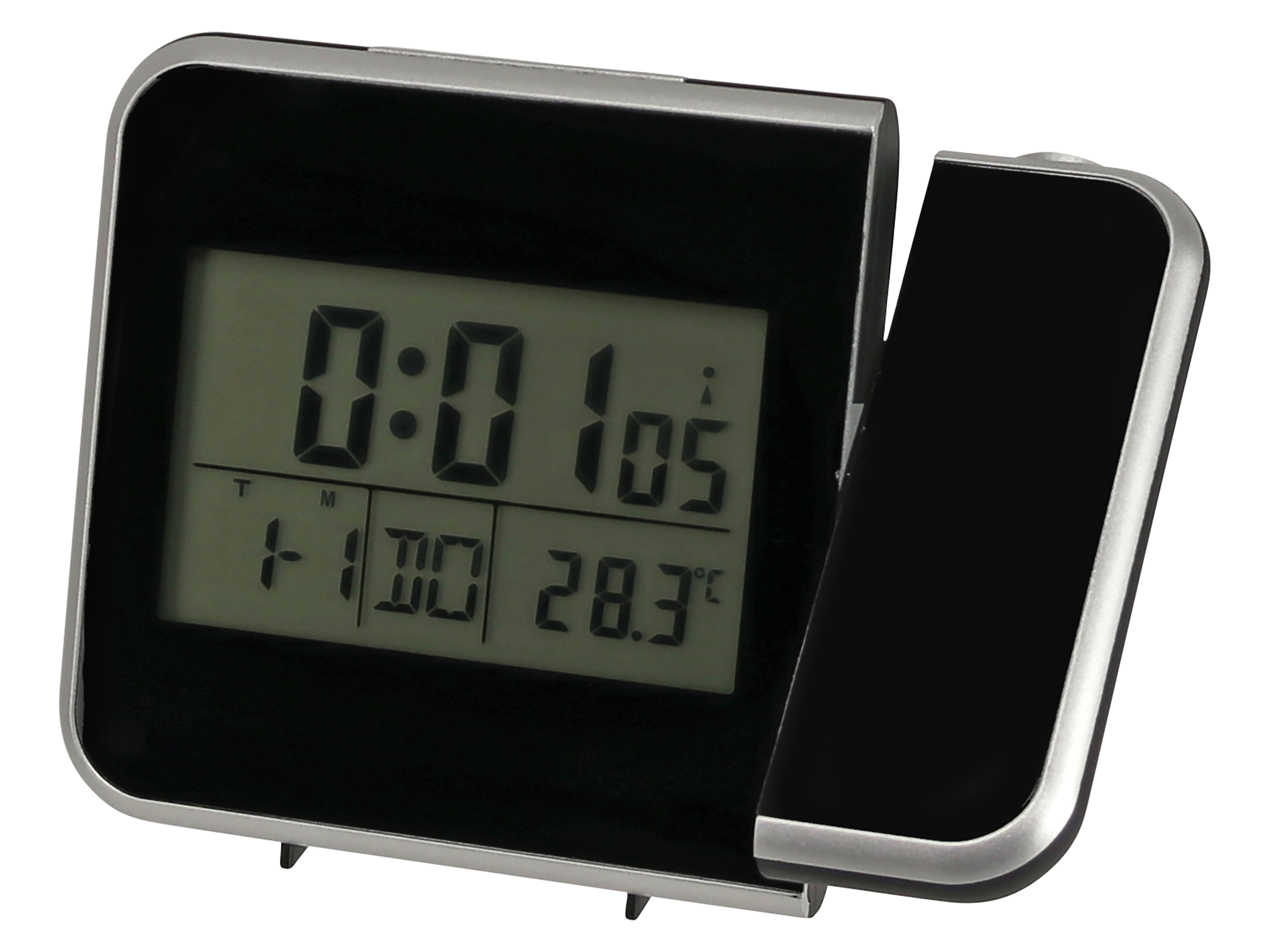 Digitale Funkuhr 9663, Datumsanzeige, Temperaturanzeige