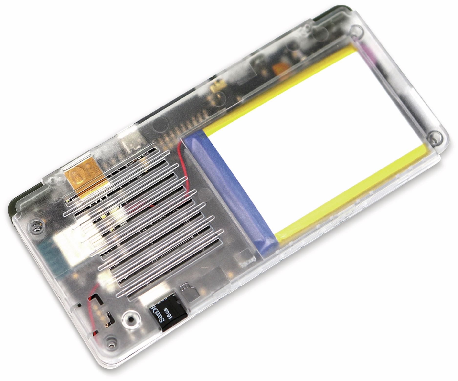 ODROID-GO Advance Black Edition, transparent, Spielekonsole Kit
