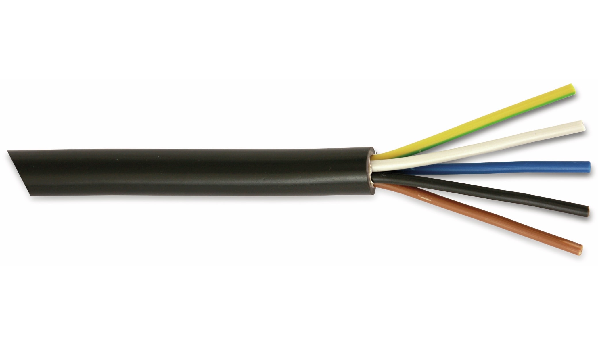RAUTRONIC Erdkabel NYY-J 5x1,5mm², 10 m, schwarz RAUTRONIC Erdkabel NYY-J 5x1,5mm², 10 m, schwarz