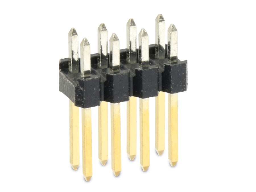 Stiftleiste, 2x 4-polig, 10 Stück
