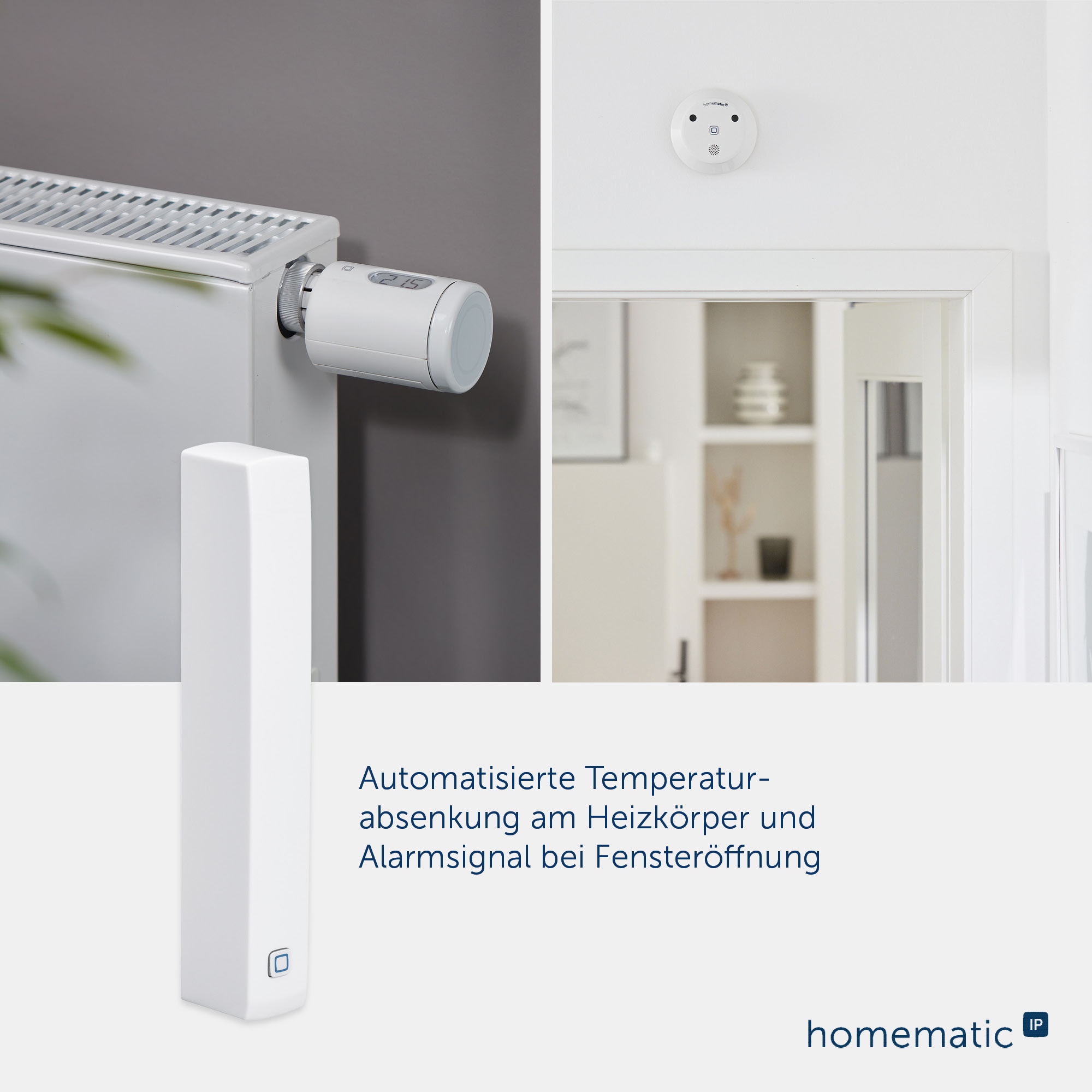 HOMEMATIC IP 157857A0, Fenster- und Türkontakt, optisch