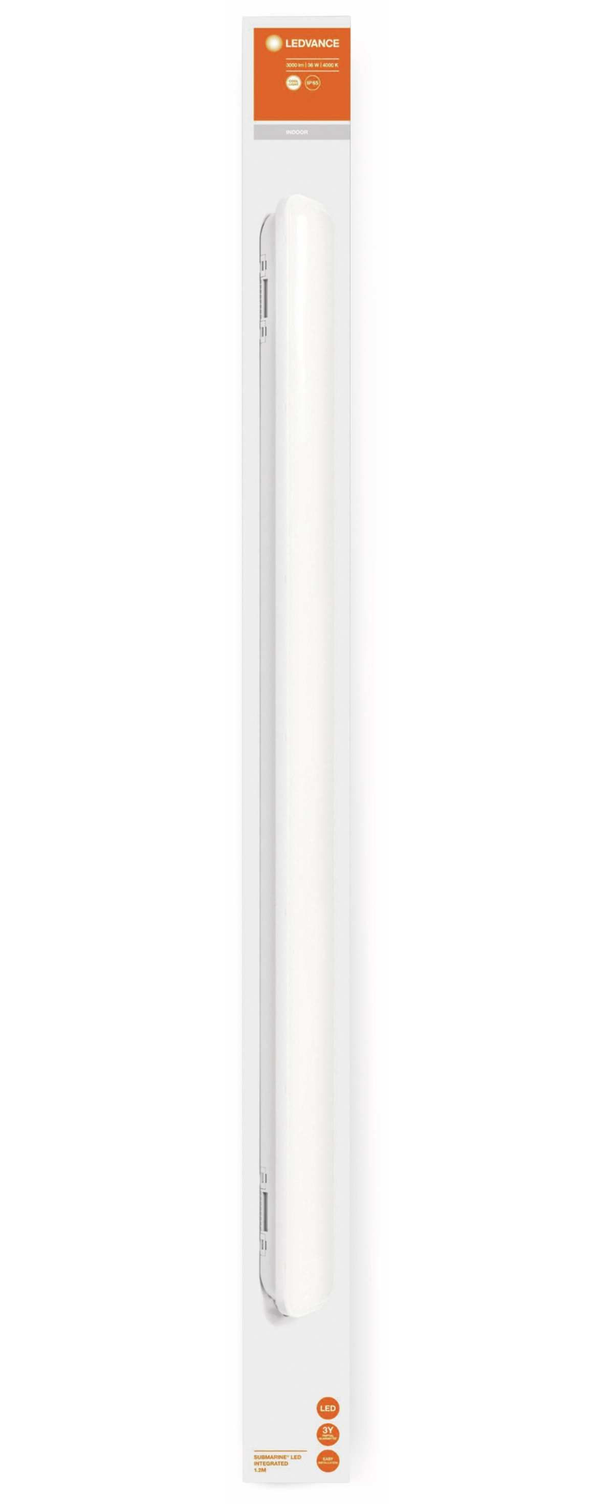 LEDVANCE Feuchtraumleuchte SubMARINE Integrated, 1,2 m, 36 W LEDVANCE Feuchtraumleuchte SubMARINE Integrated, 1,2 m, 36 W