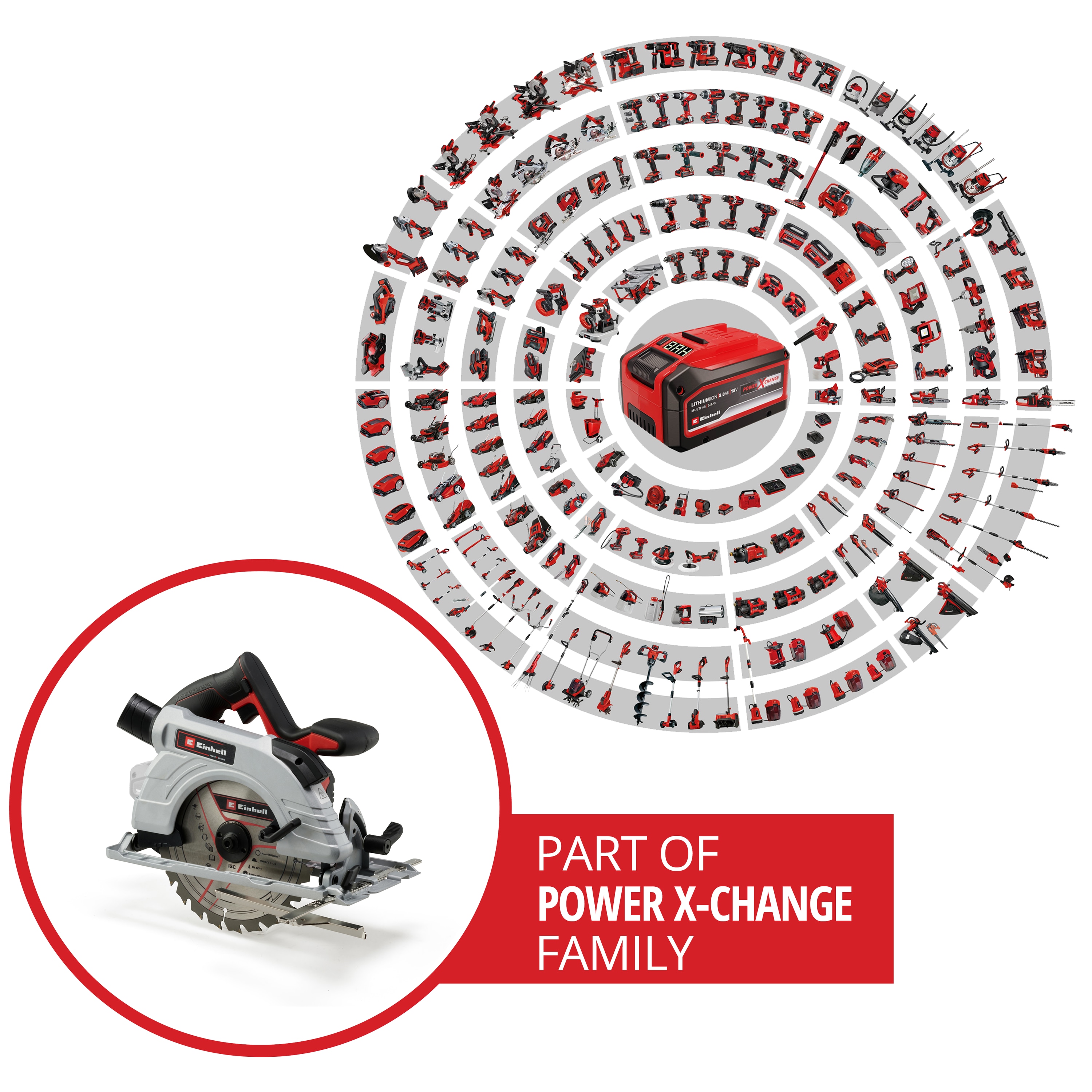 EINHELL PROFESSIONAL Akku-Handkreissäge TE-CS 18/190 Li BL Solo EINHELL Akku-Handkreissäge TE-CS 18/190 Li BL Solo