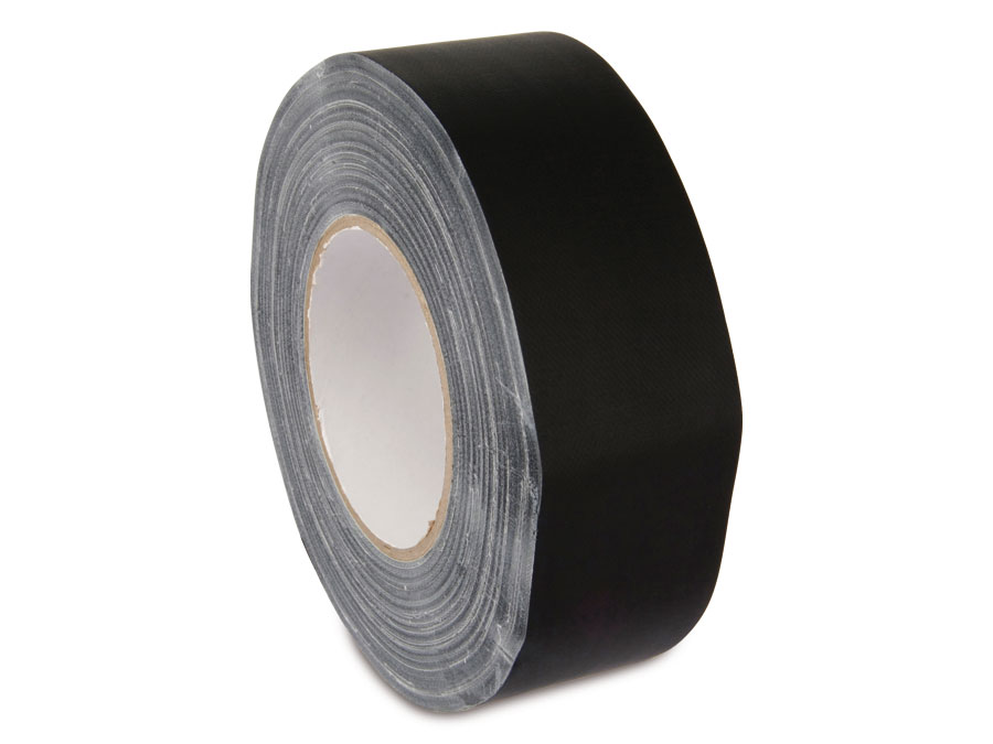 PRIOTEC KLEBEBAND Gewebe-Klebeband Stage Tape MATT80, schwarz, 50 mm x 50 m