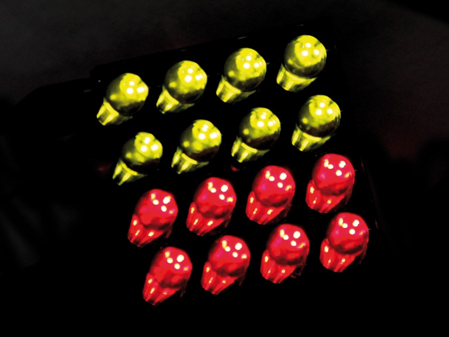 LED-Matrix OPTO-14431EG, rot/grün, 4x4 LED-Matrix OPTO-14431EG, rot/grün, 4x4