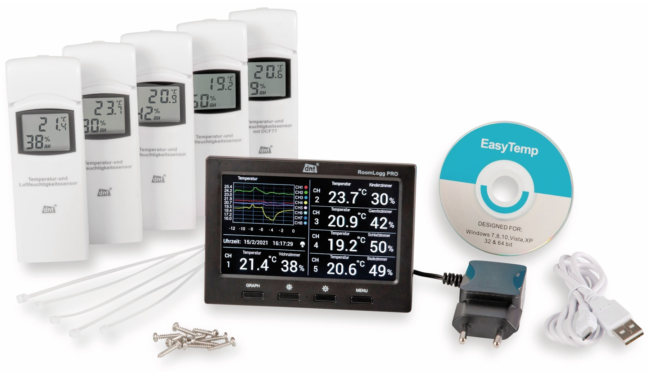 DNT Raumklimastation RoomLogg PRO