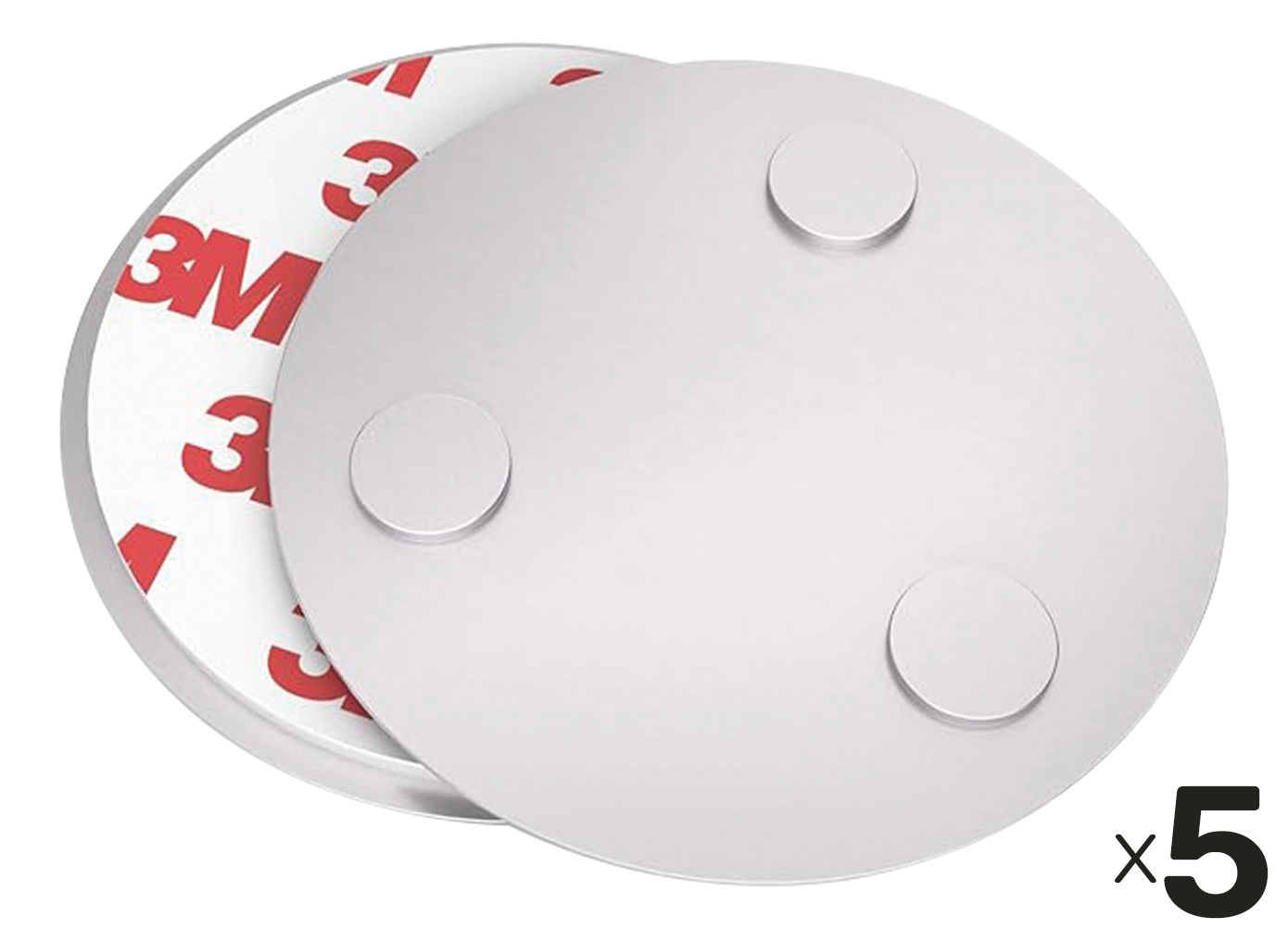 SONERO Befestigungs-Set für Rauchmelder X-MH070-05, magnetisch, 5er-Set