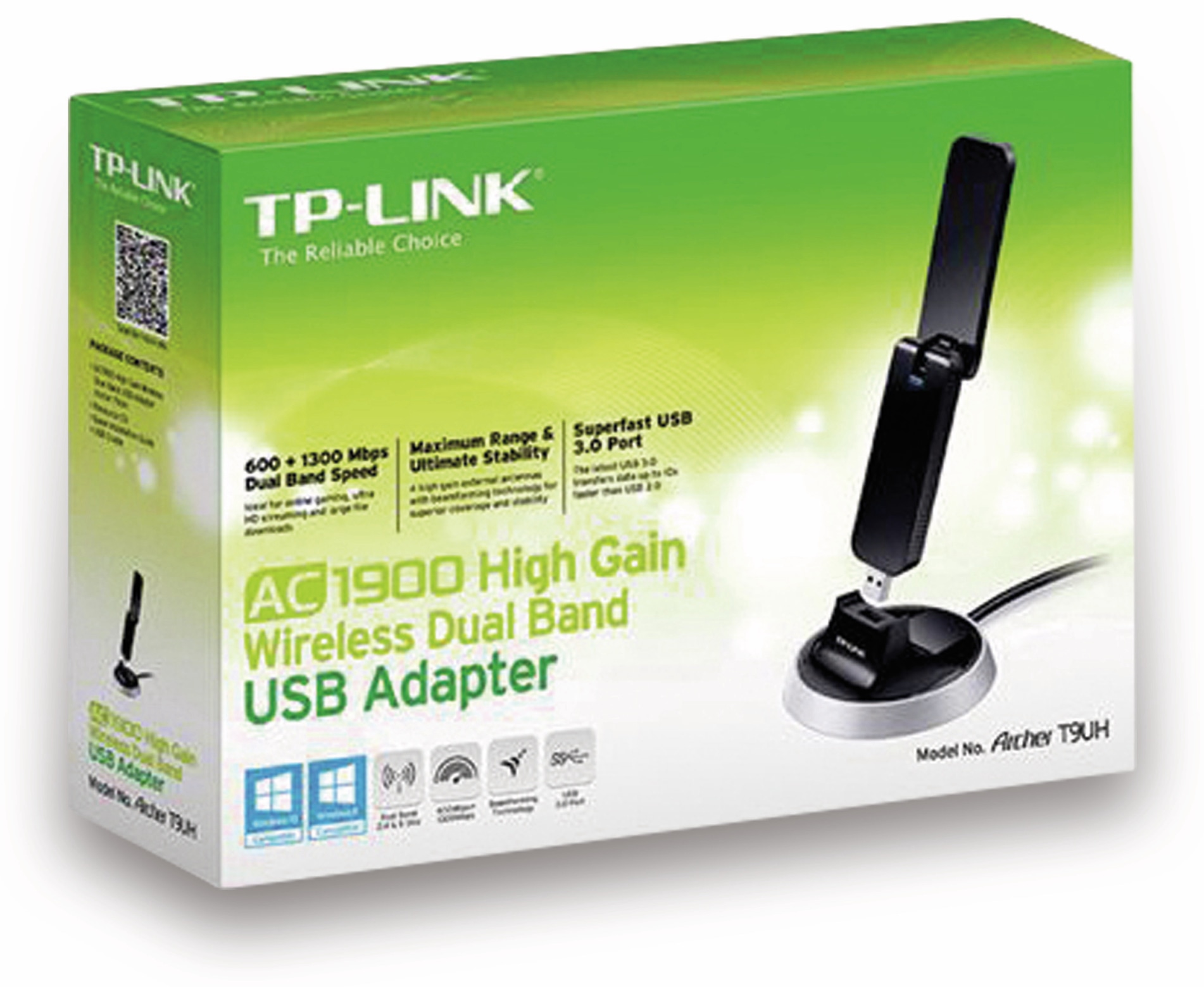 TP-LINK WLAN USB-Stick Archer T9UH, 2,4/5 GHz TP-LINK WLAN USB-Stick Archer T9UH, 2,4/5 GHz