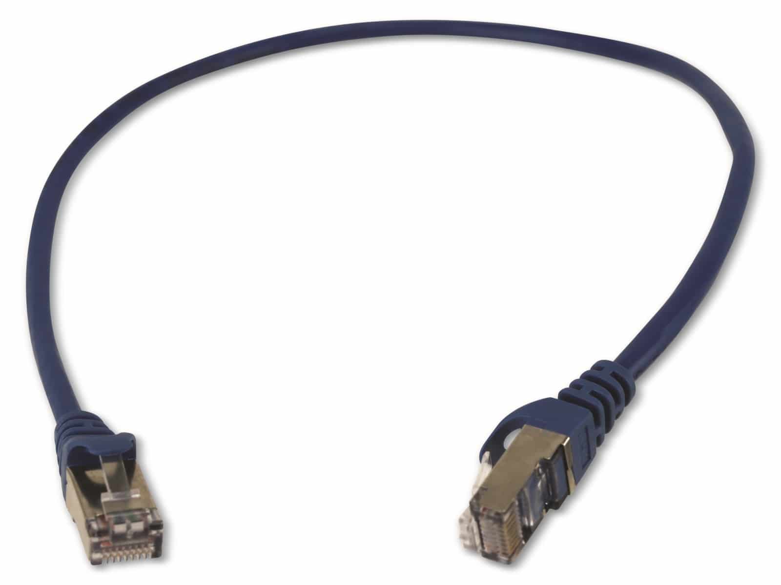 EQUIP CAT.5e Patchkabel, 0,5m, blau, 8P8C, F/UTP EQUIP CAT.5e Patchkabel, 0,5m, blau, 8P8C, F/UTP