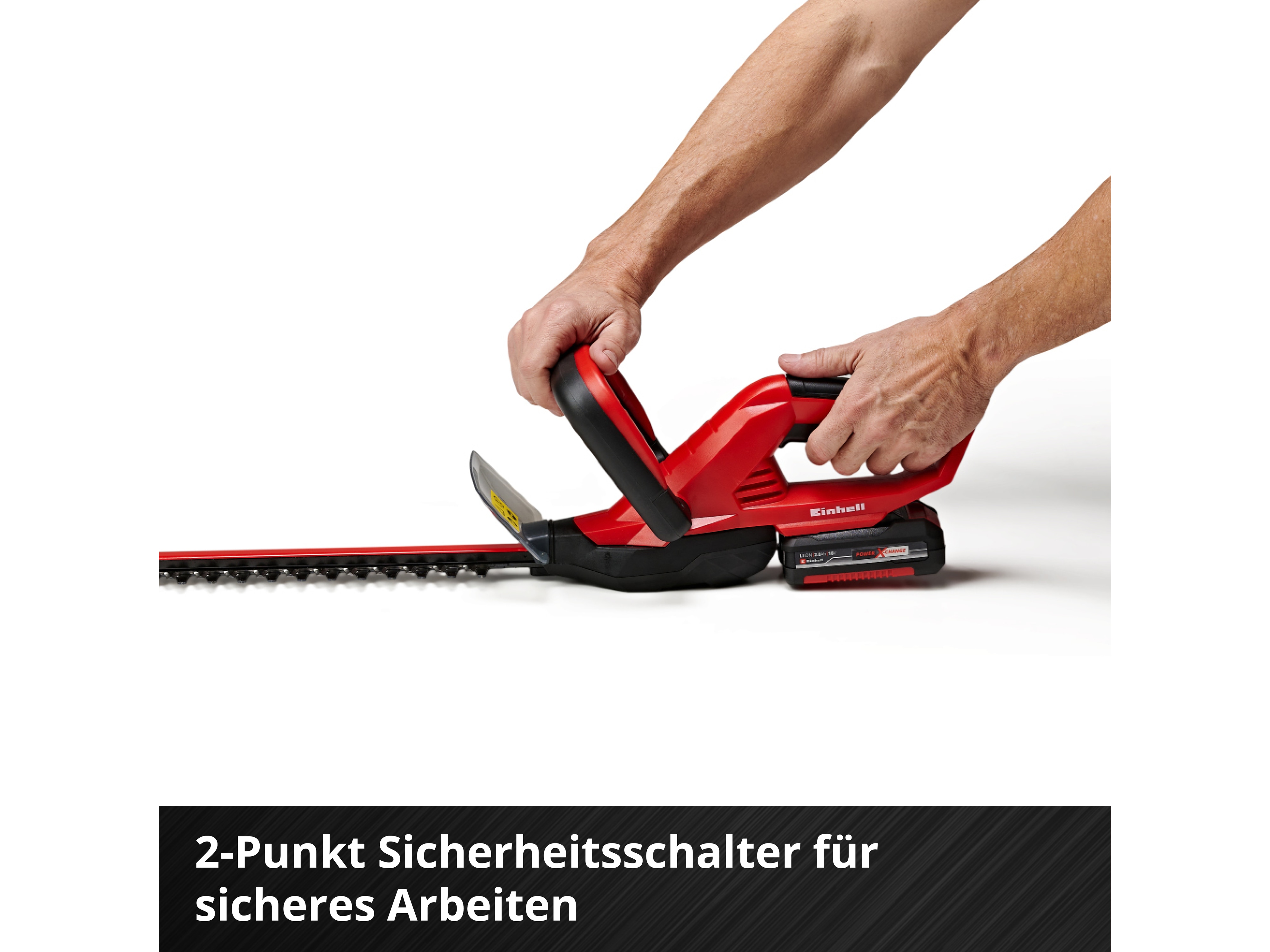 EINHELL Heckenschere GE-CH 1846 Li Kit, 2,0 Ah