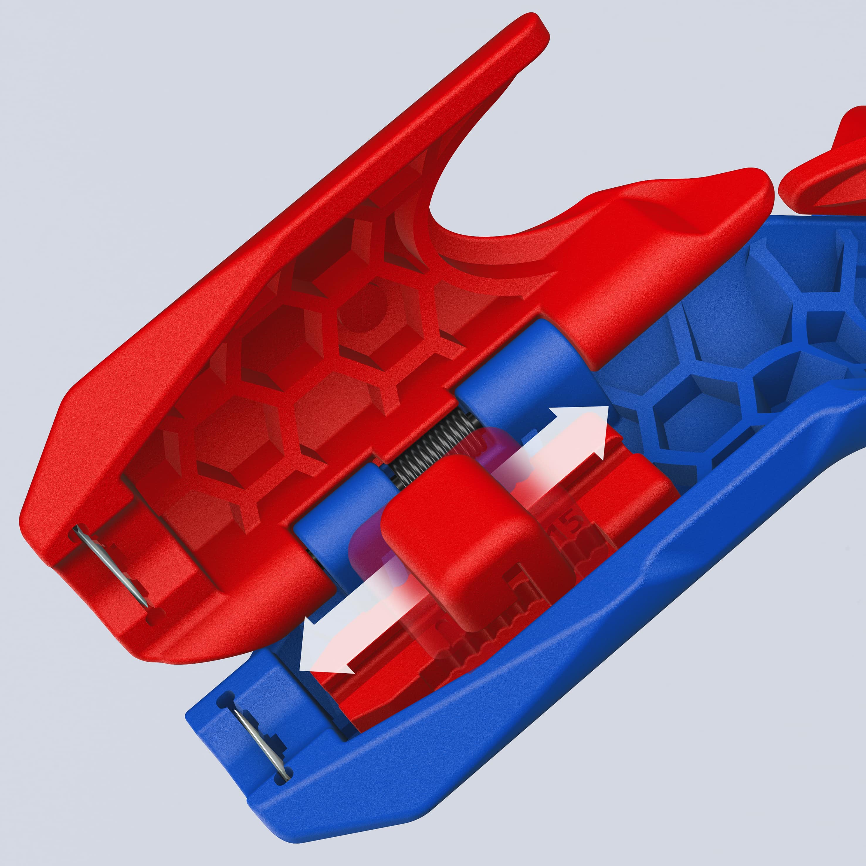KNIPEX Abmantelungswerkzeug ErgoStrip PV, 16 95 03 SB