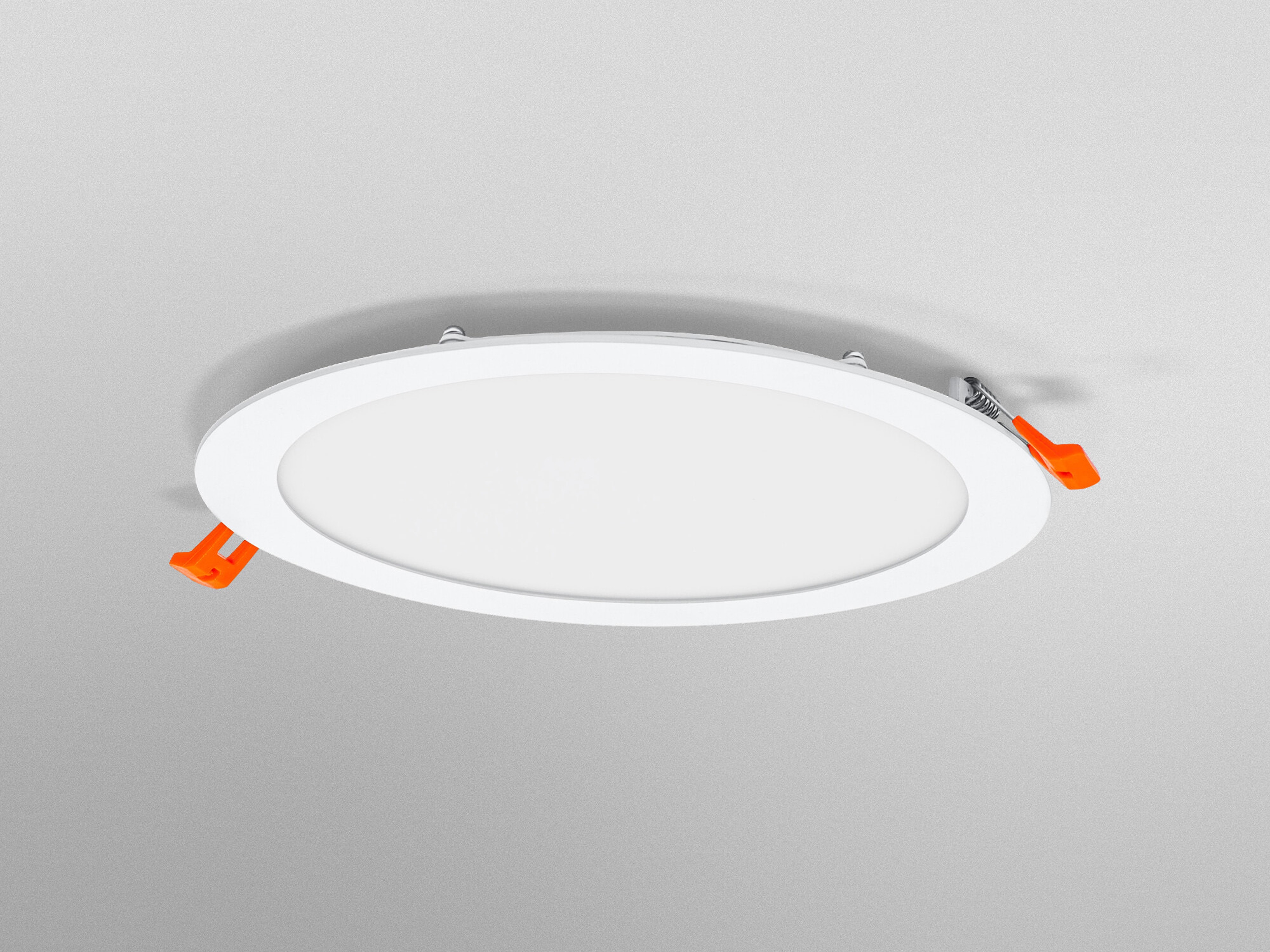 OSRAM LED-Einbauleuchte, ultra slim, 22W, 2000lm, 6500K, IP20, Ø 225mm, kaltweiß