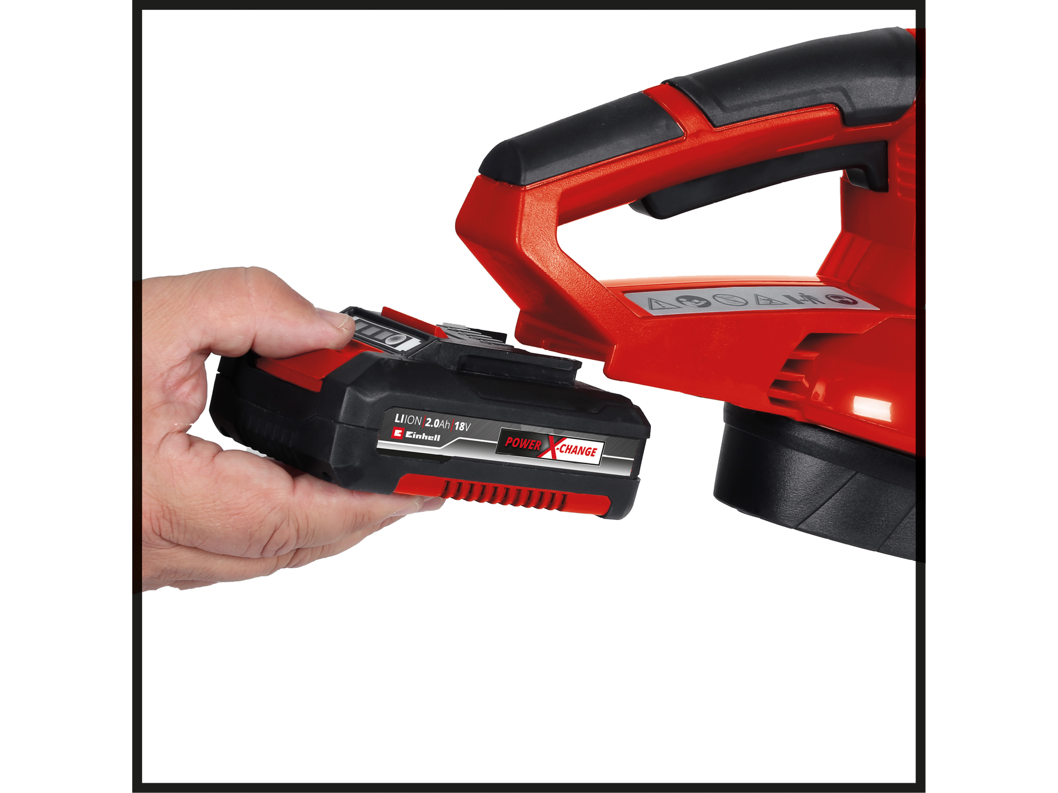 EINHELL Akku-Laubbläser 3433532, GC-CL 18 Li E Solo