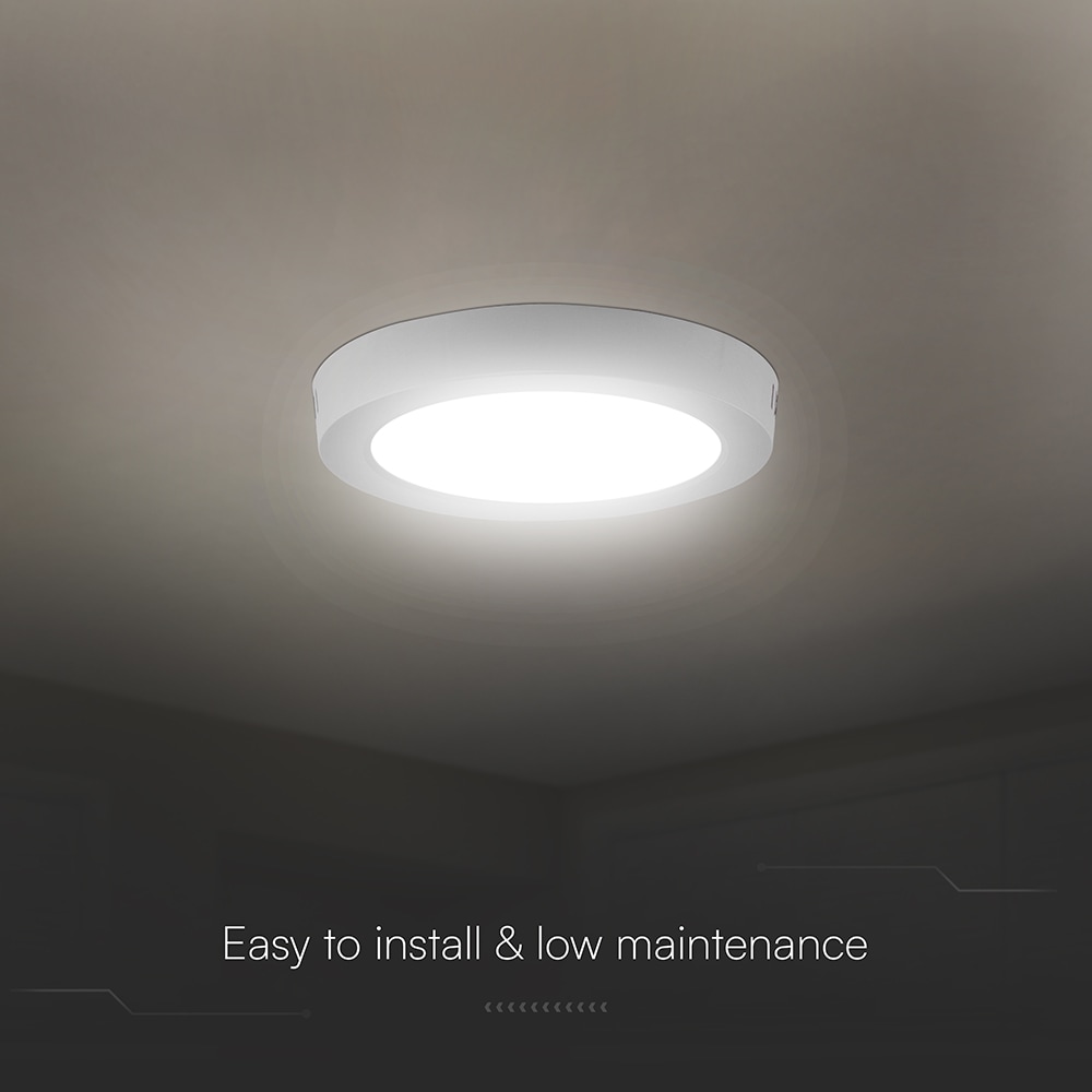 V-TAC LED-Deckenleuchte VT78766, EEK: E, 18W, 1980lm, 3000K/4000K/6500K