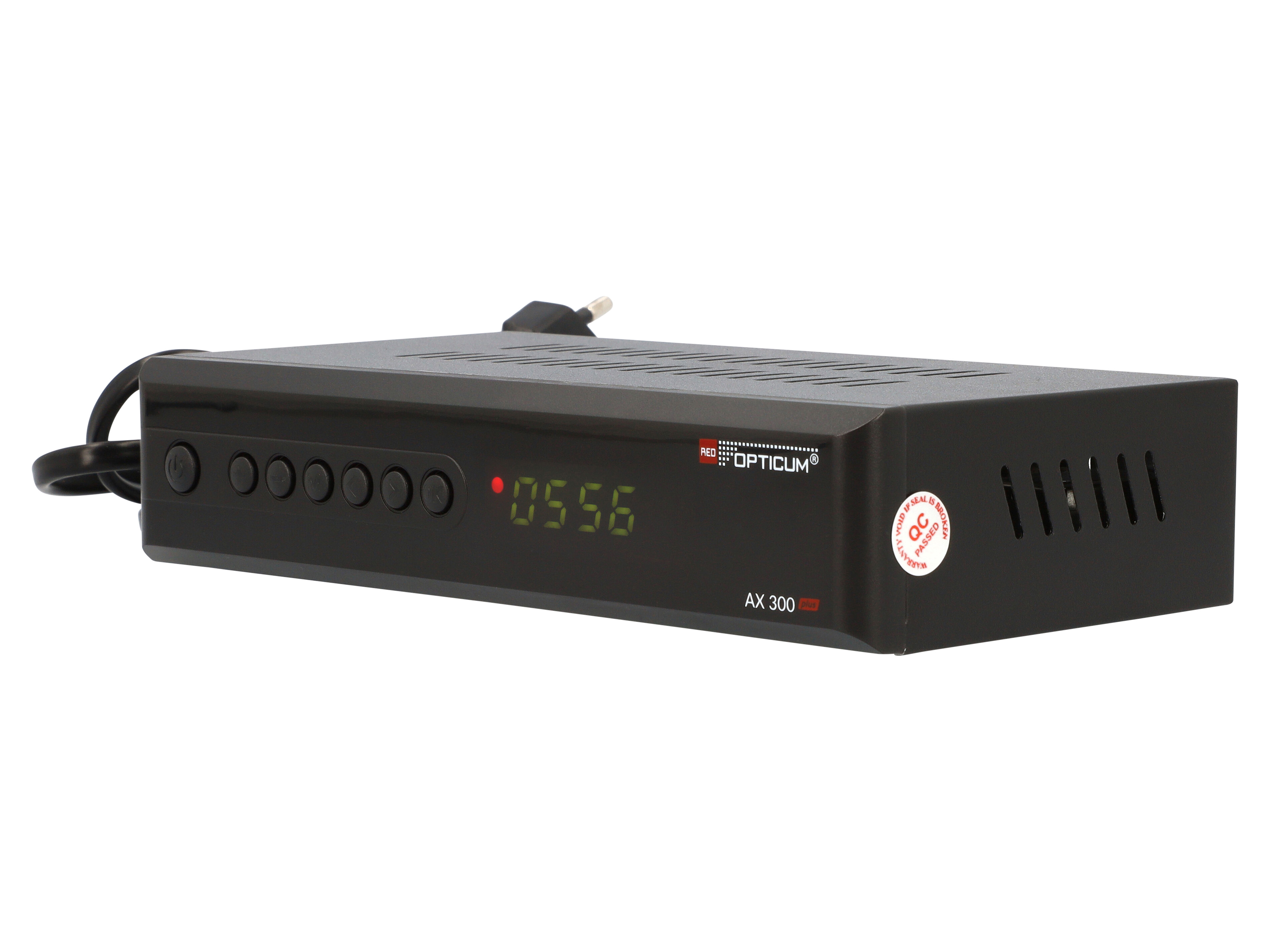 RED OPTICUM DVB-S HDTV-Receiver AX300 Plus, PVRready, schwarz