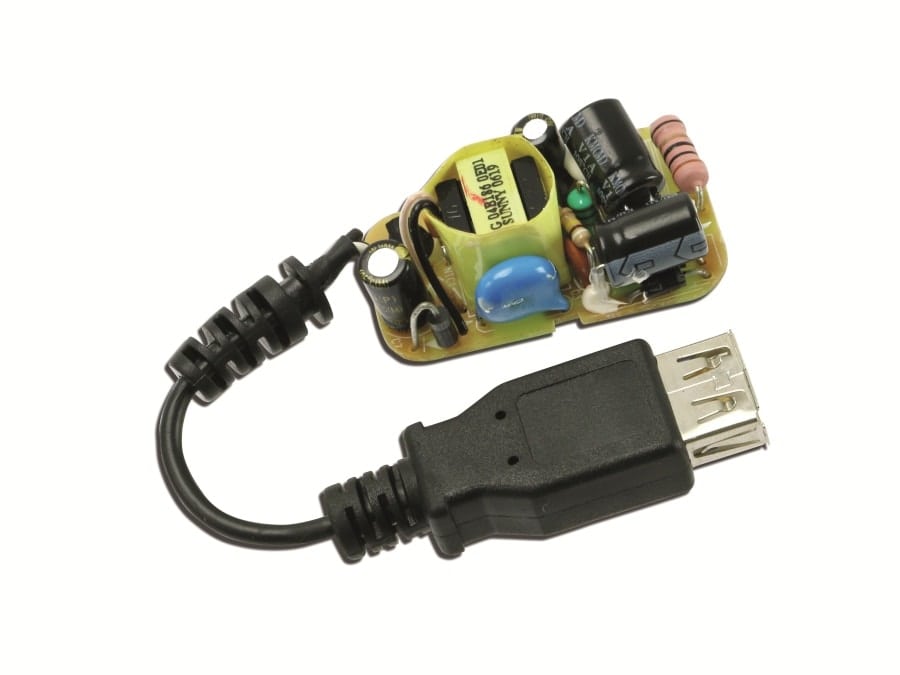 Schaltnetzteil mit USB-A-Ausgang SUNNY NE1000, 5 V-/0,3 A