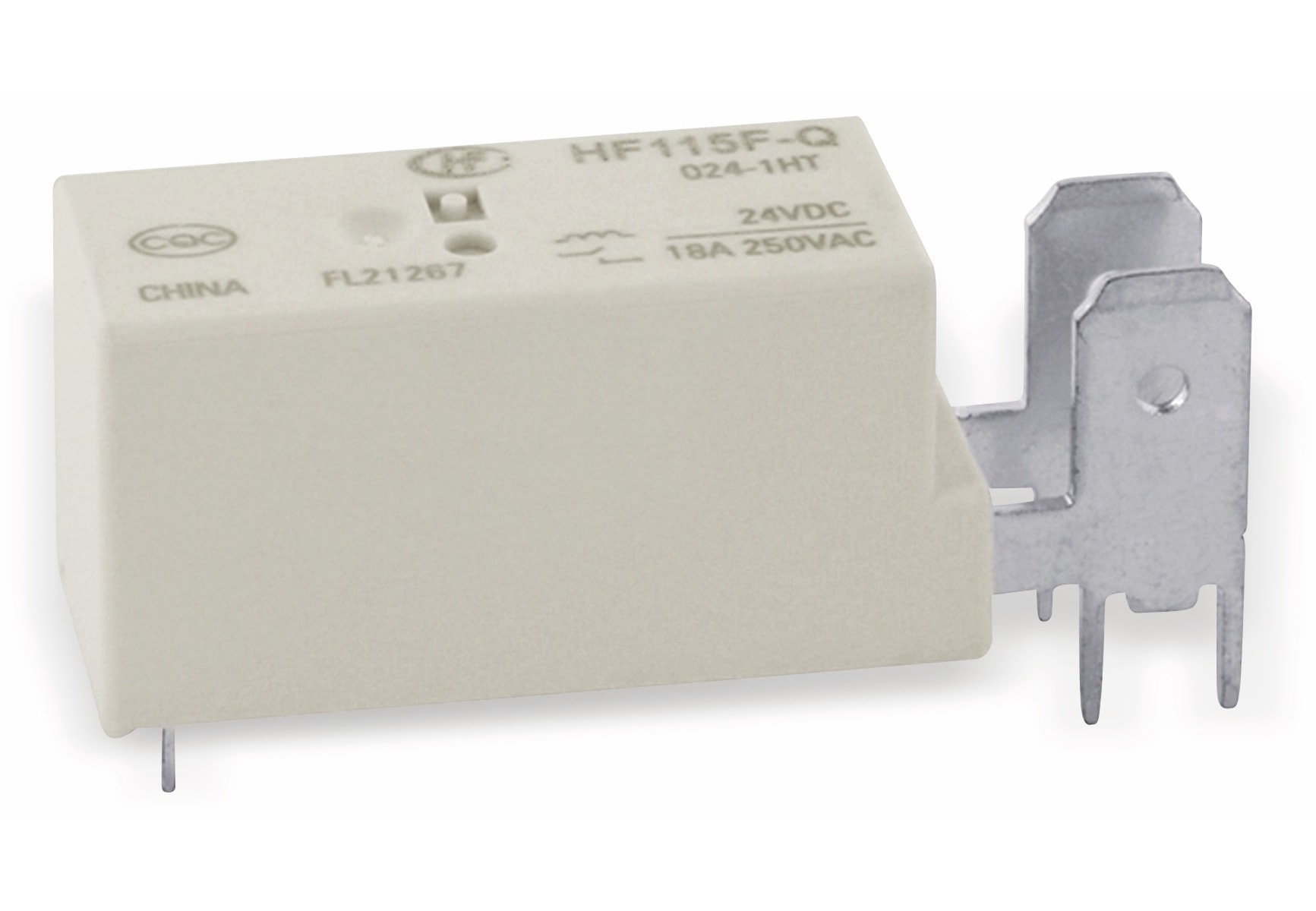 HONGFA Printrelais HF115F-Q/012-1HT HONGFA Printrelais HF115F-Q/012-1HT