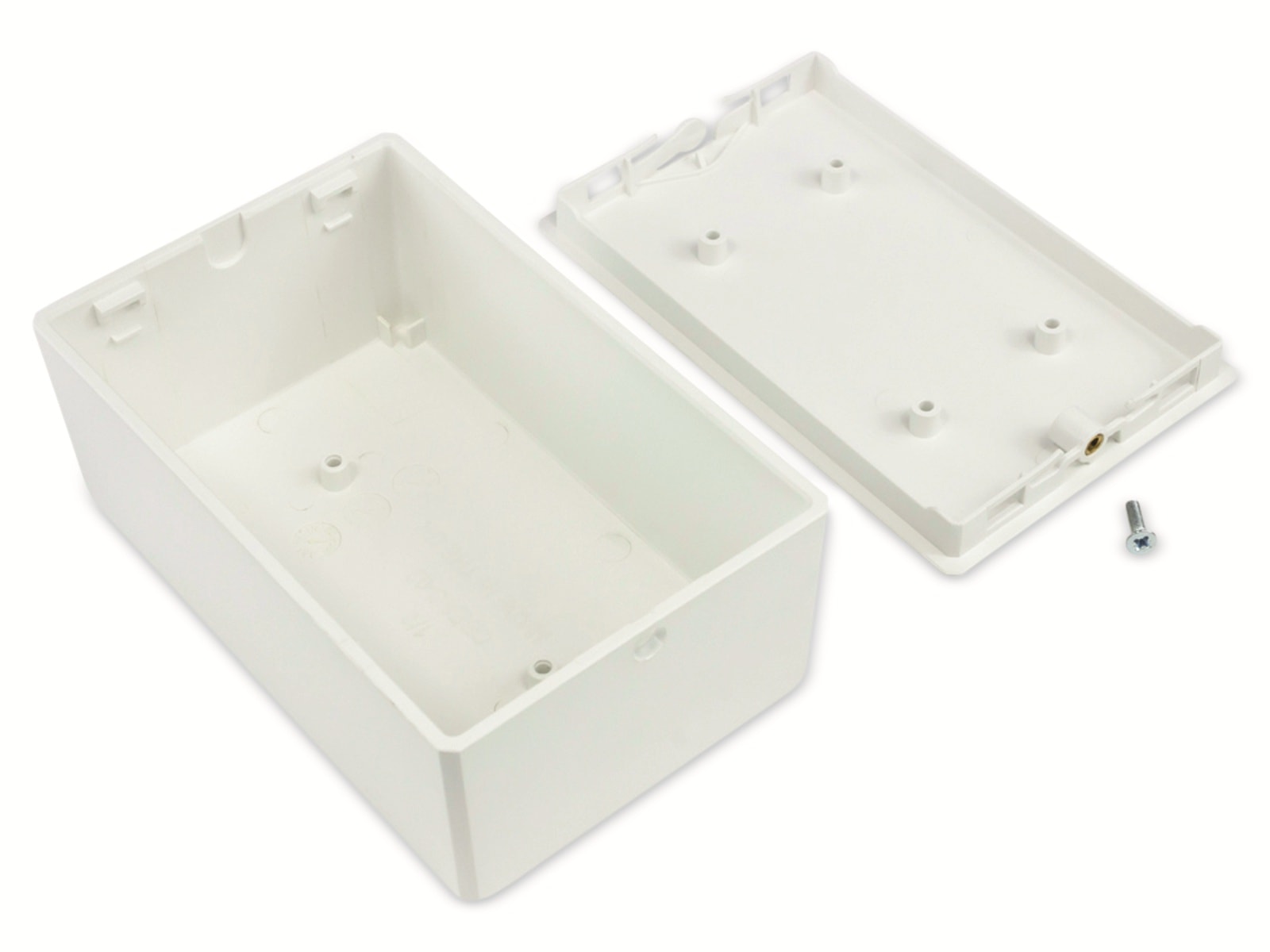 CAMDENBOSS Universalgehäuse, CBEAC-02-WH, ABS UL94-V0, weiß, IP40, 110x70x45 mm