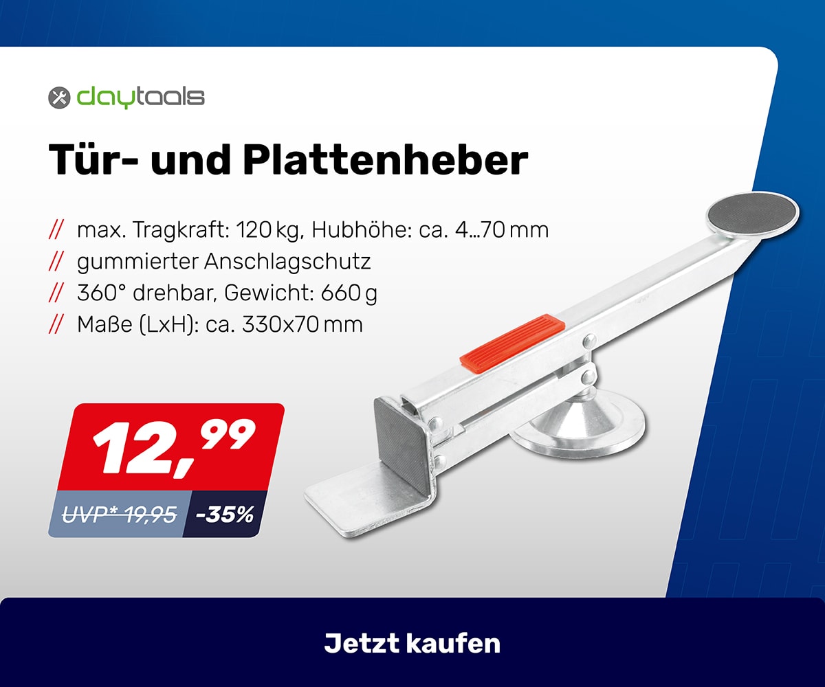 Tür- und Plattenheber
