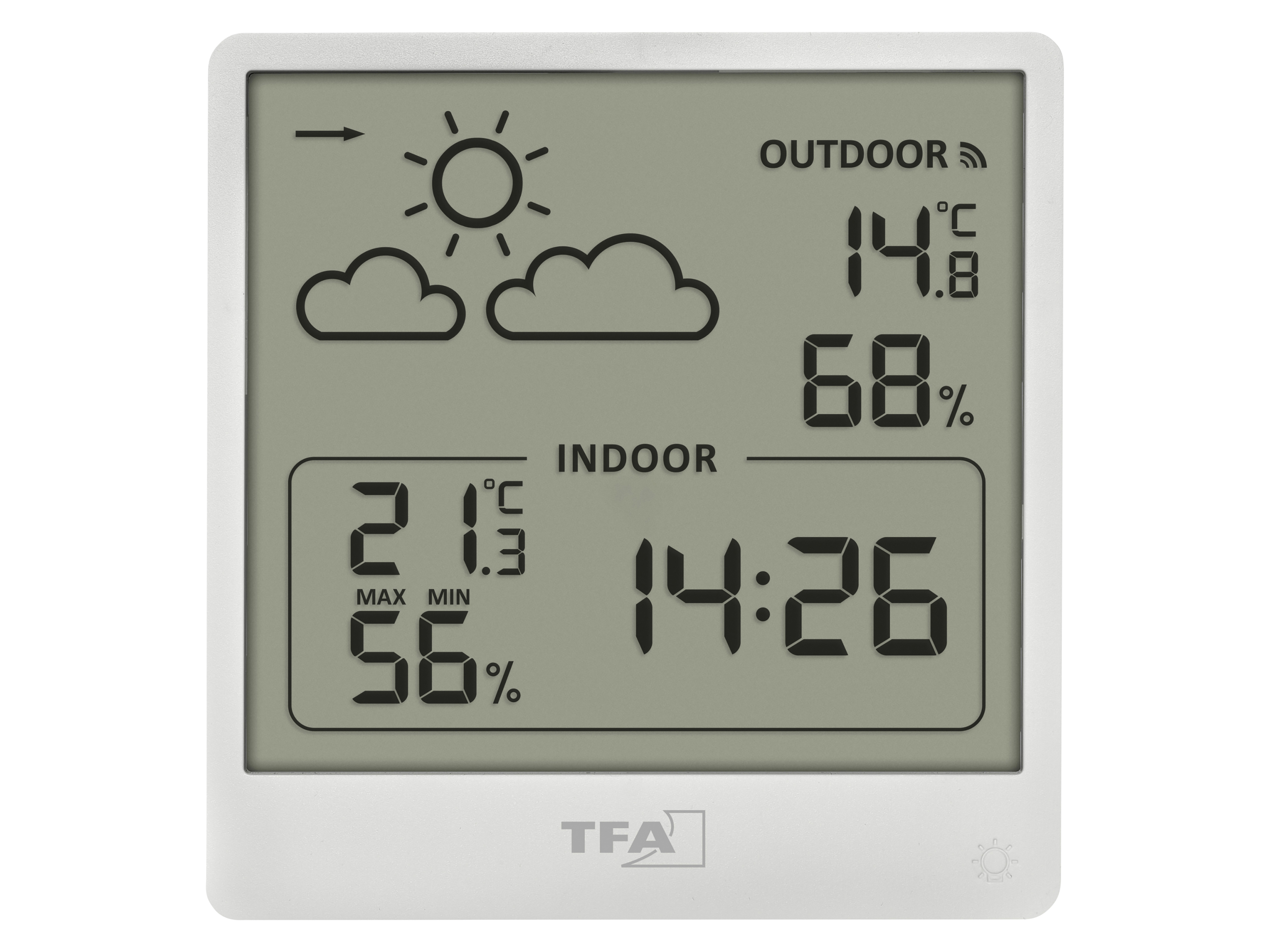 TFA Funk-Wetterstation CLEO, weiß