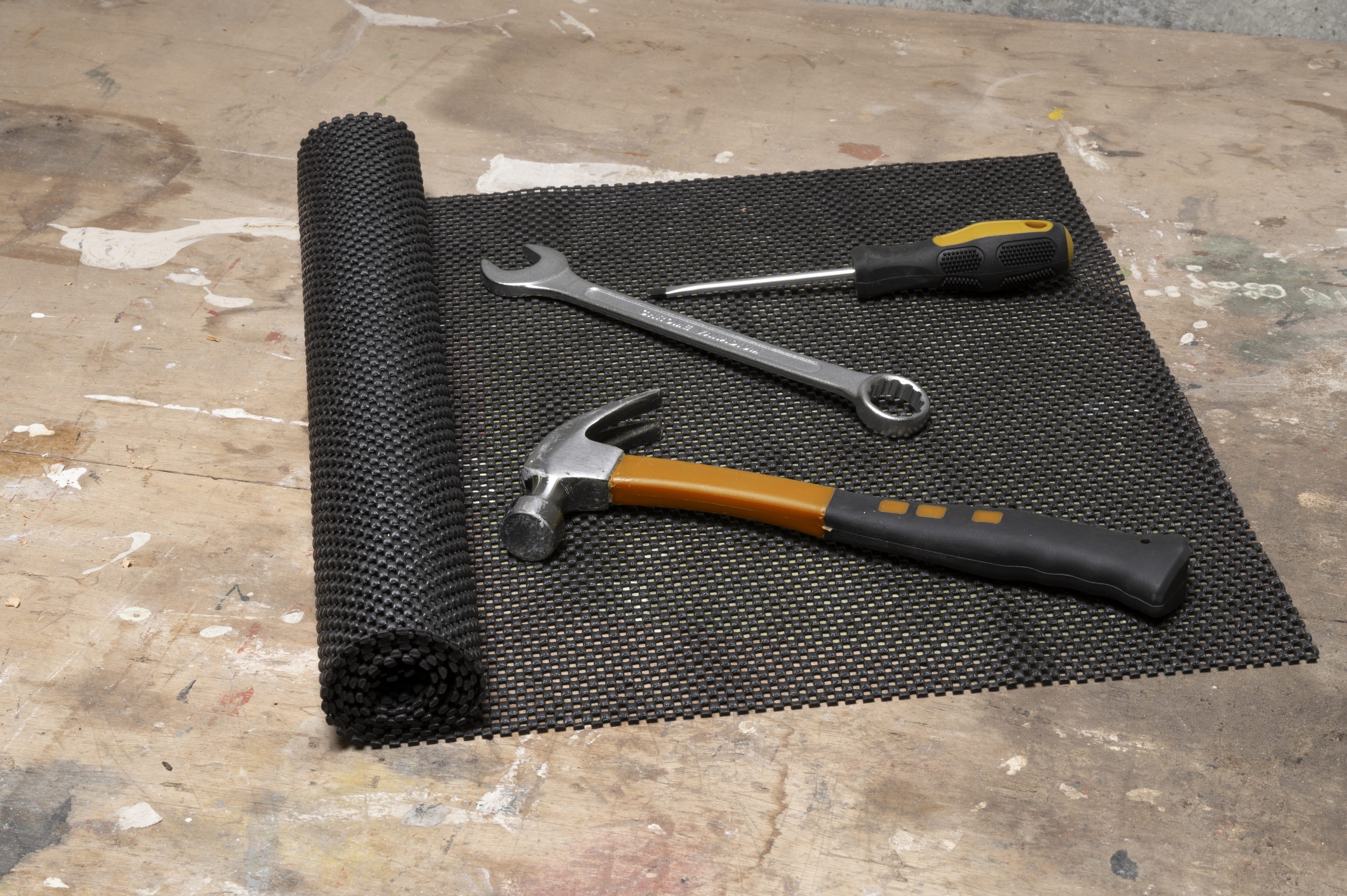 Anti-Rutschmatte, BLACK+DECKER, 45x125cm, schwarz/grau