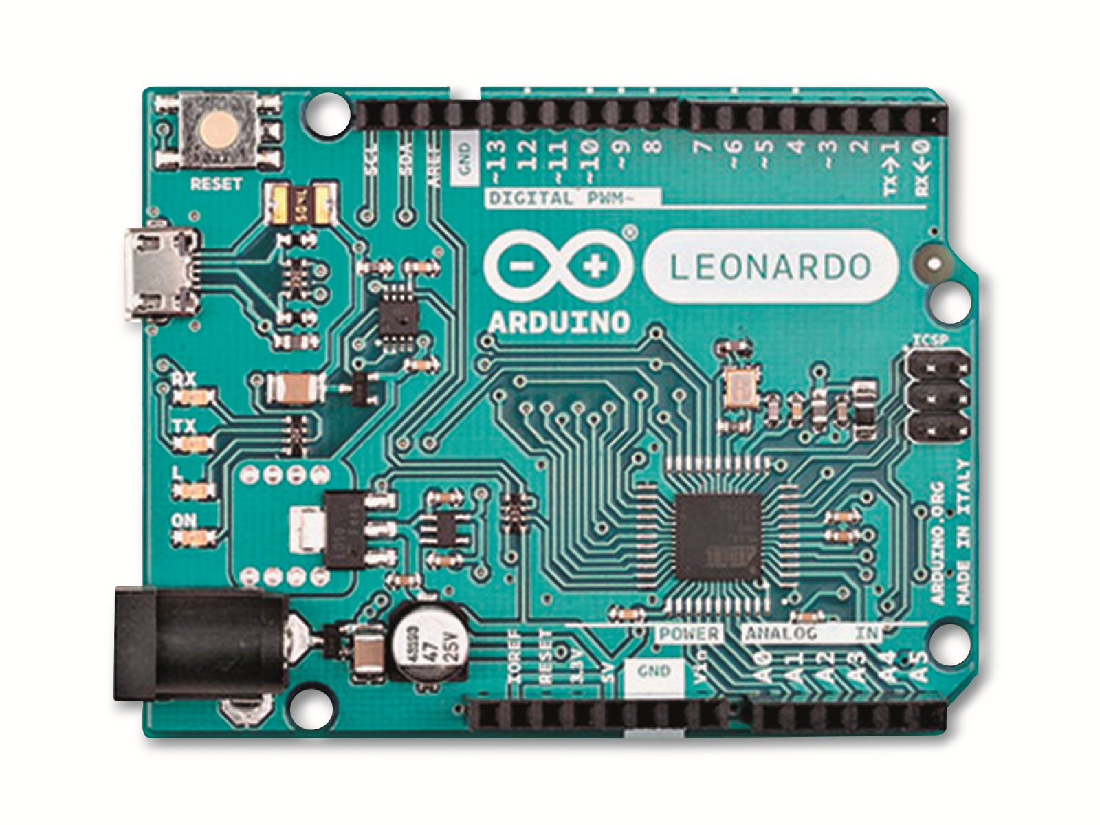 ARDUINO ®, Board Leonardo (with Headers), A000057 ARDUINO ®, Board Leonardo (with Headers), A000057