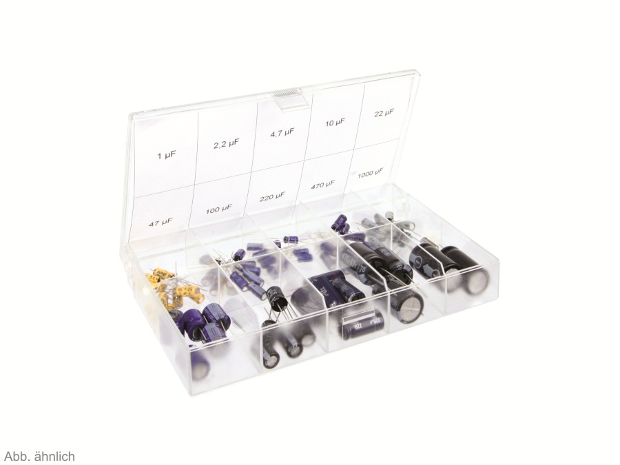 Sortimente, 1mF, 50V Sortimente, 1mF, 50V