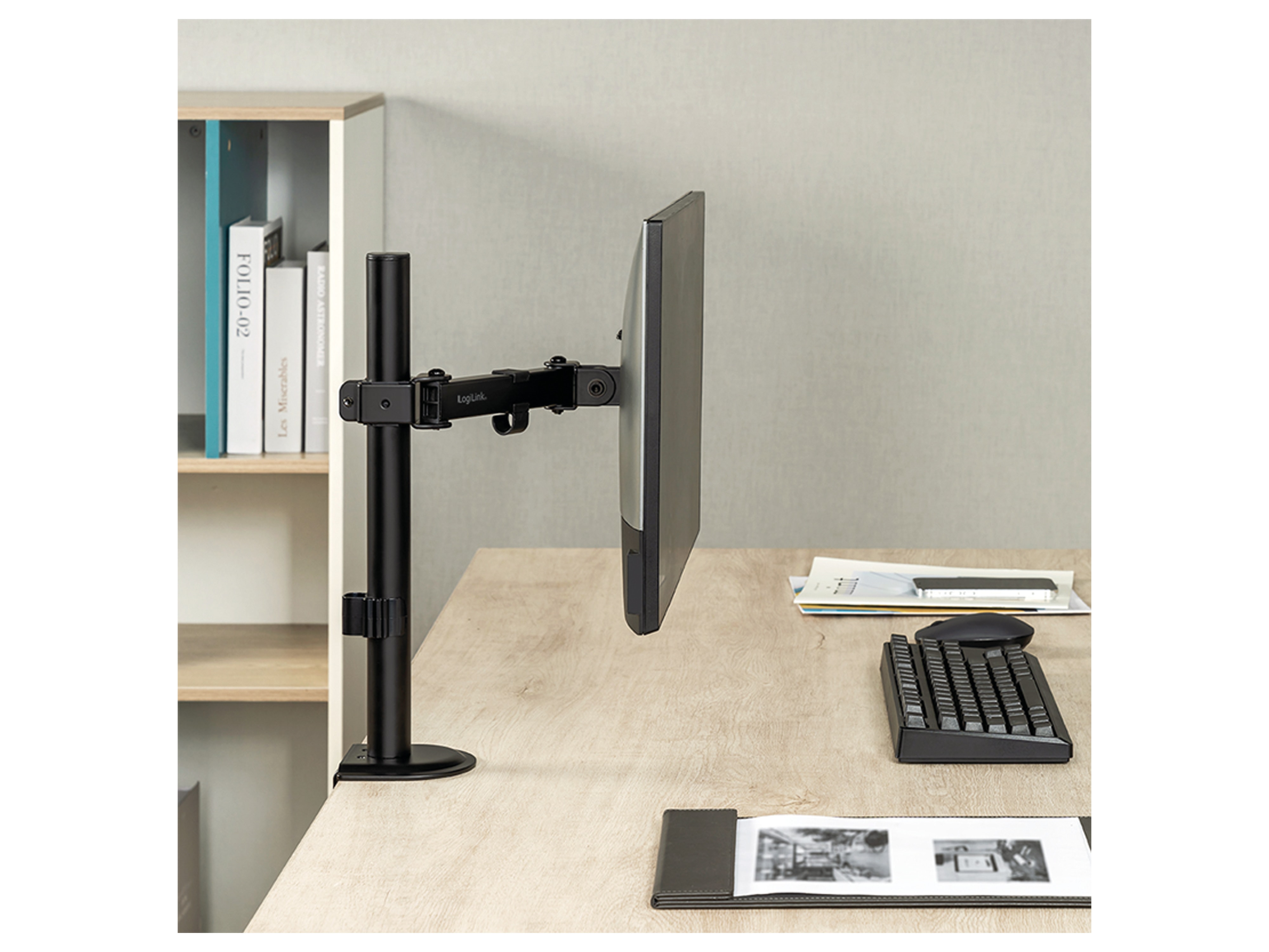 LOGILINK Monitorhalterung BP0171 17-32 Stahl LOGILINK Monitorhalterung BP0171, 43,2 - 81,3 cm (17 - 32"), Stahl