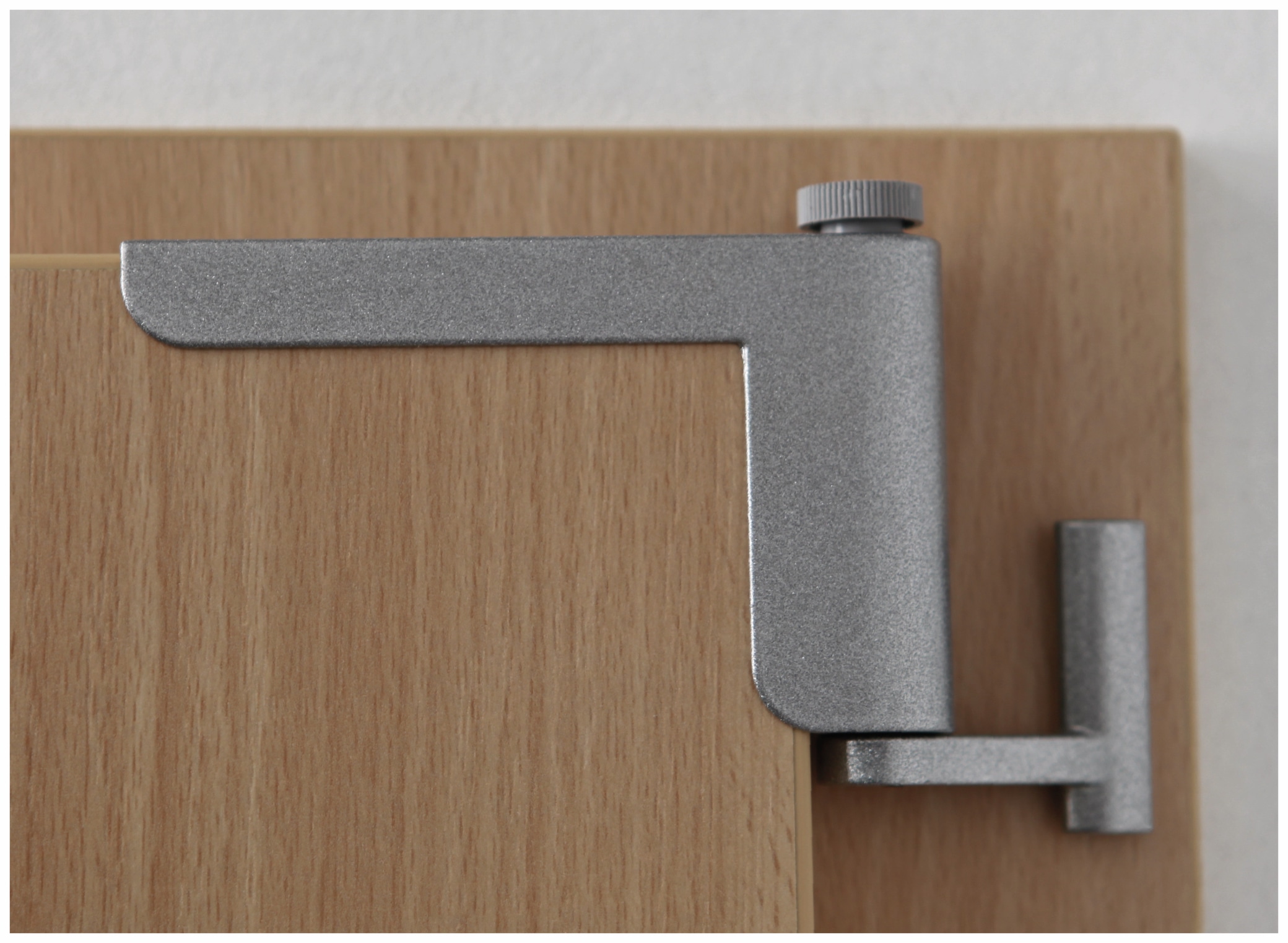 Mini-Türschließer, Clip Close, silber Mini-Türschließer, Clip Close, silber