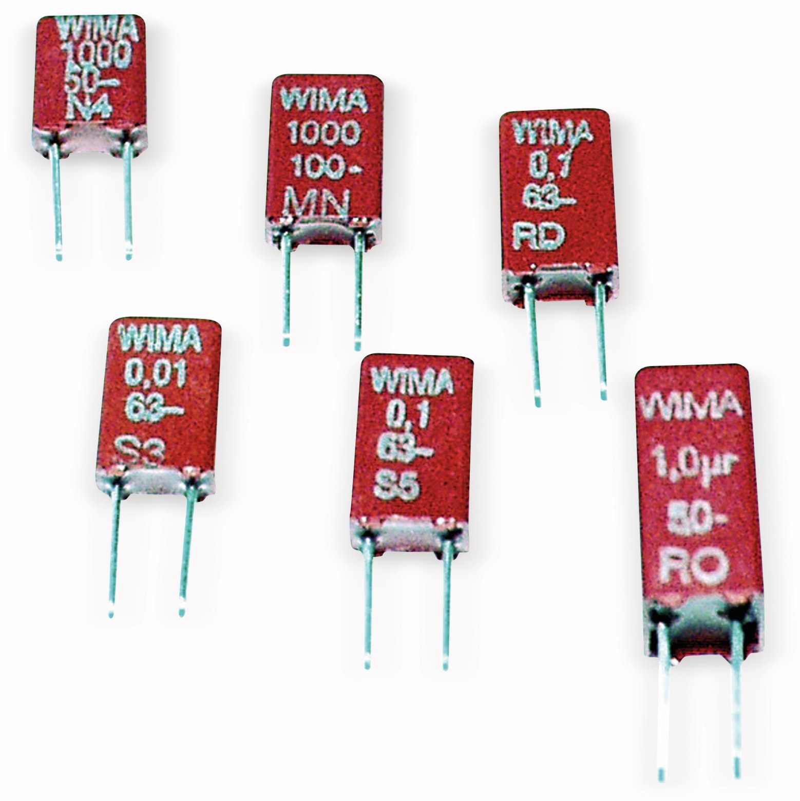 WIMA Folienkondensator, MKS0B041000F00KSSD, 1UF, 50V