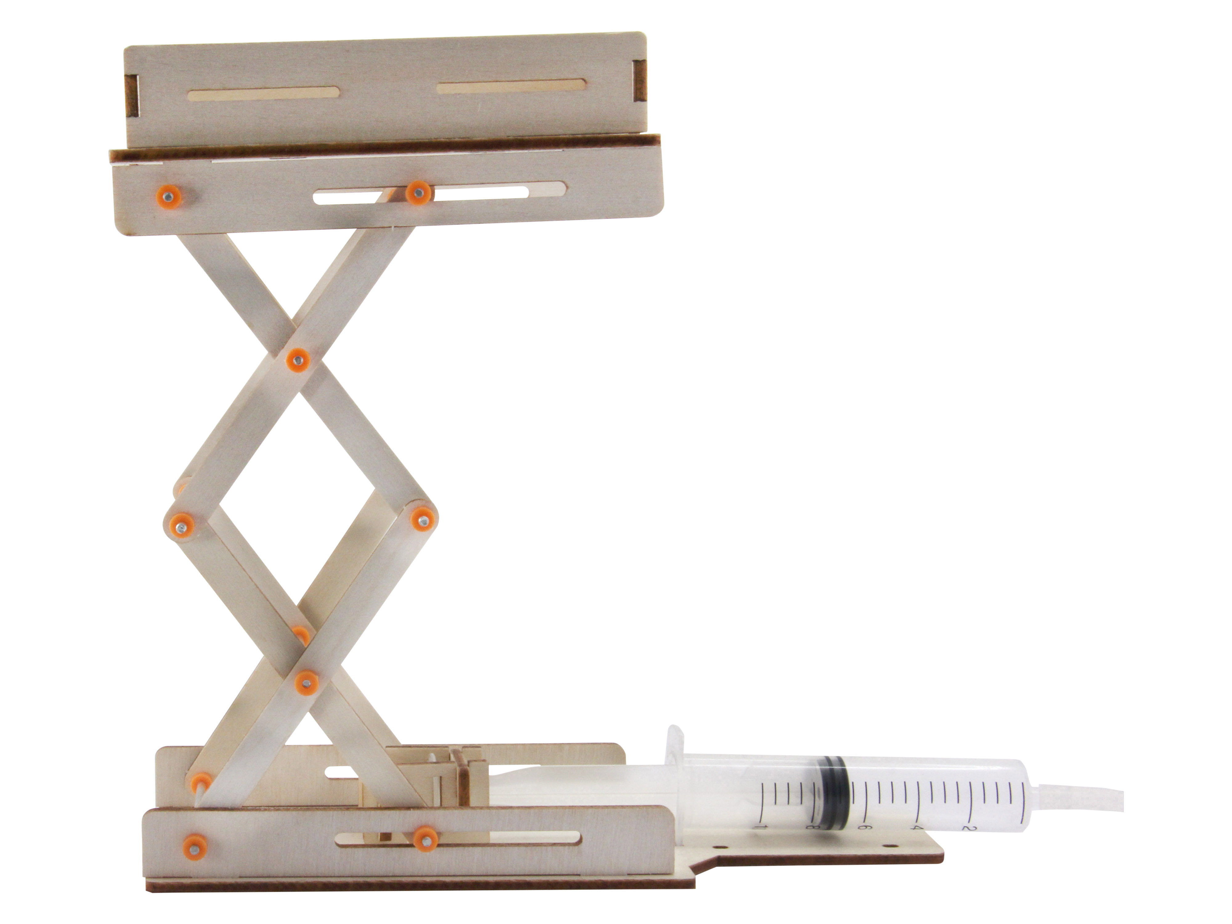 SOL-EXPERT Funktionsmodell pneumatisch angetriebener Scherenhublift