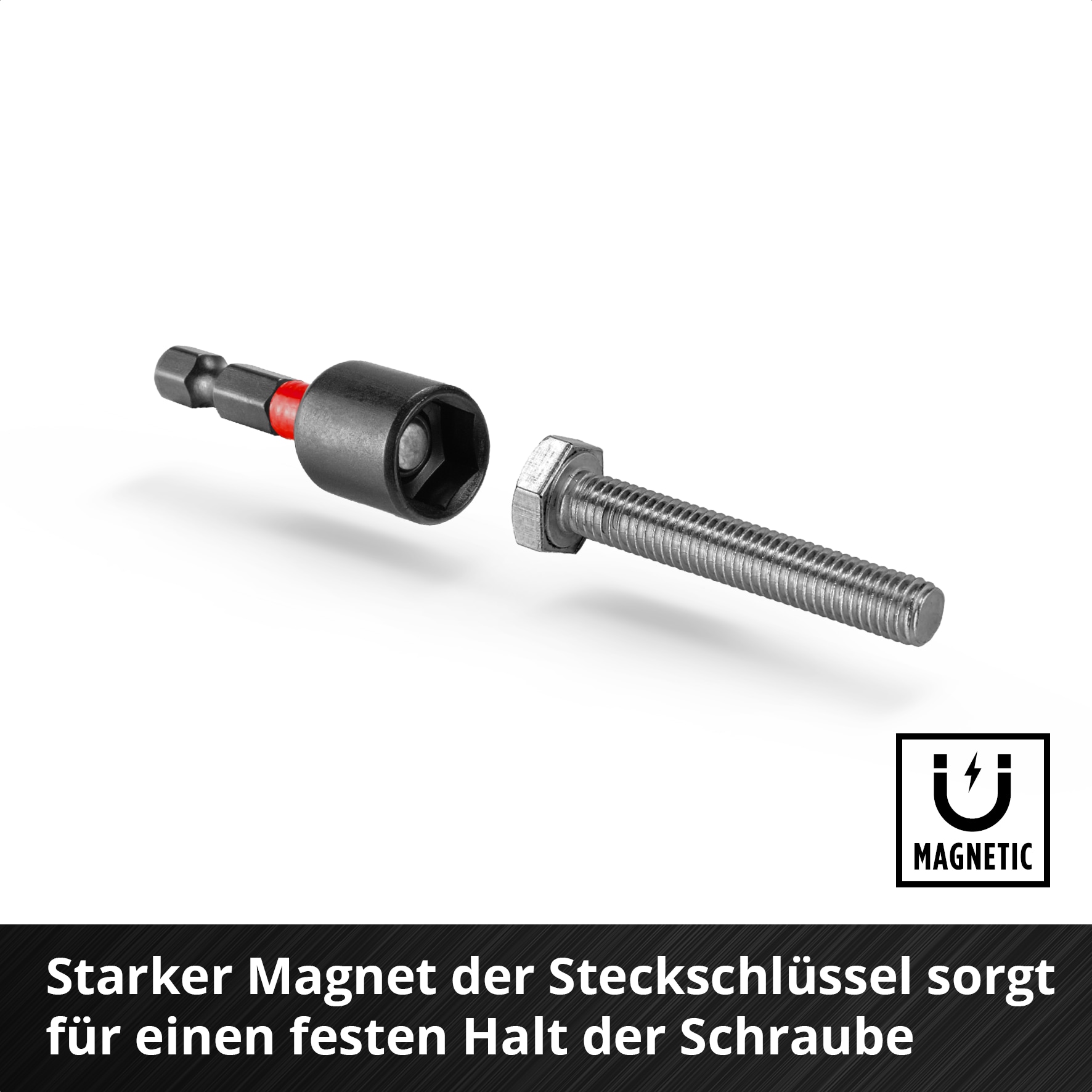 EINHELL Steckschlüssel-Bit-Set, 108709, S-Case, 18-teilig