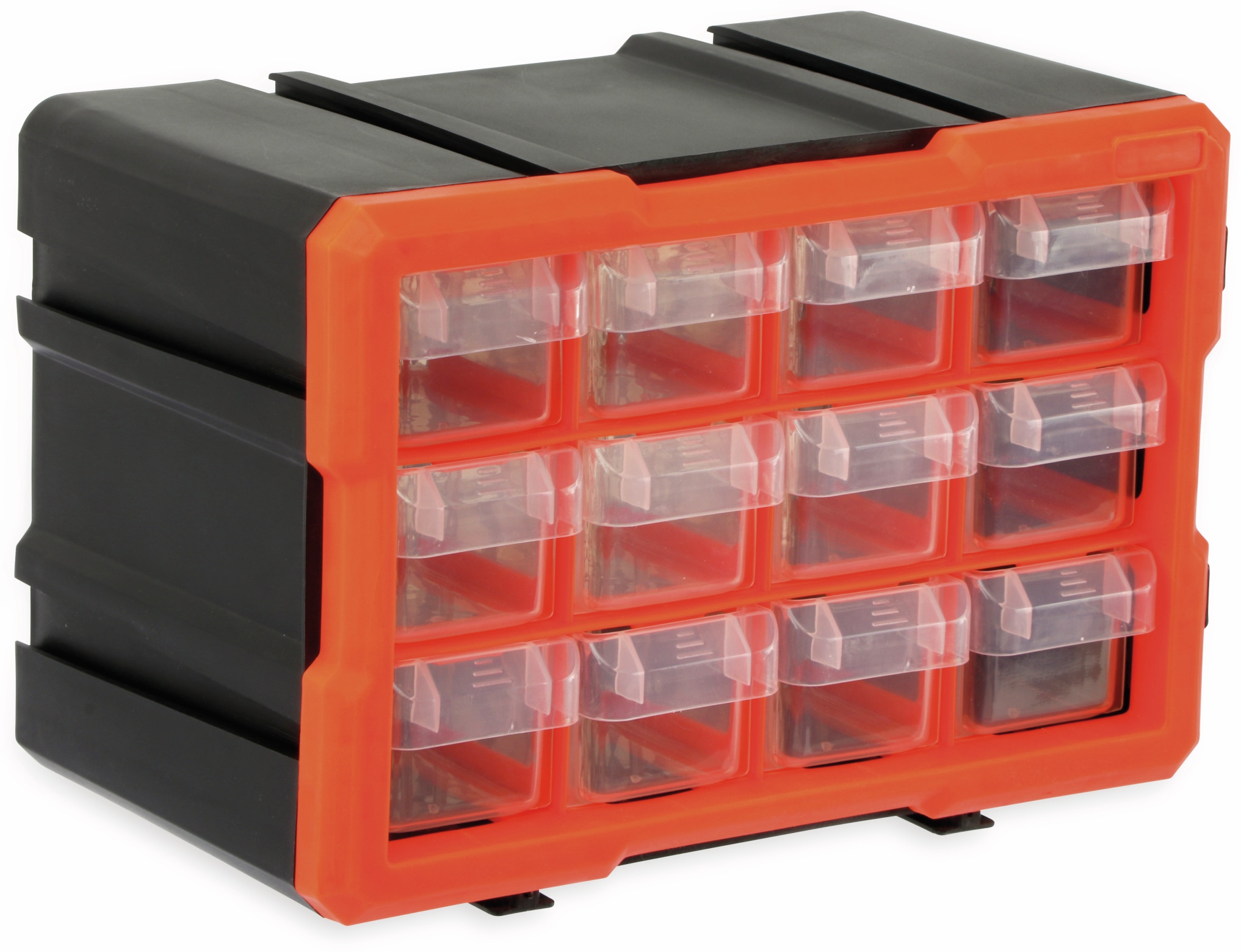 DAYTOOLS Werkzeugbox TW2022, Kunststoff,12-teilig, schwarz/orange DAYTOOLS Werkzeugbox TW2022, Kunststoff,12-teilig, schwarz/orange