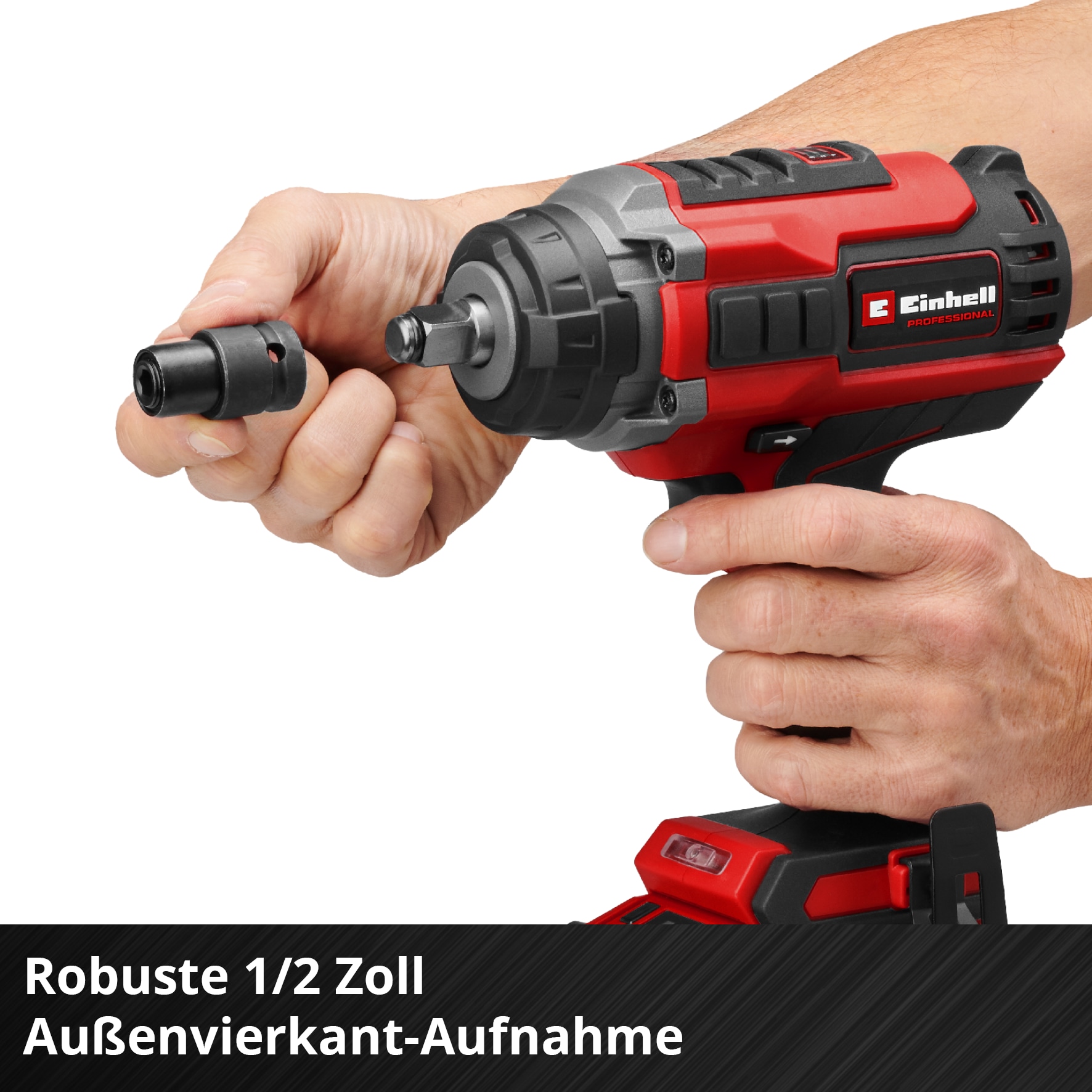 EINHELL PROFESSIONAL Akku-Schlagschrauber IMPAXXO 18/450 Kit (1x 4,0 Ah)