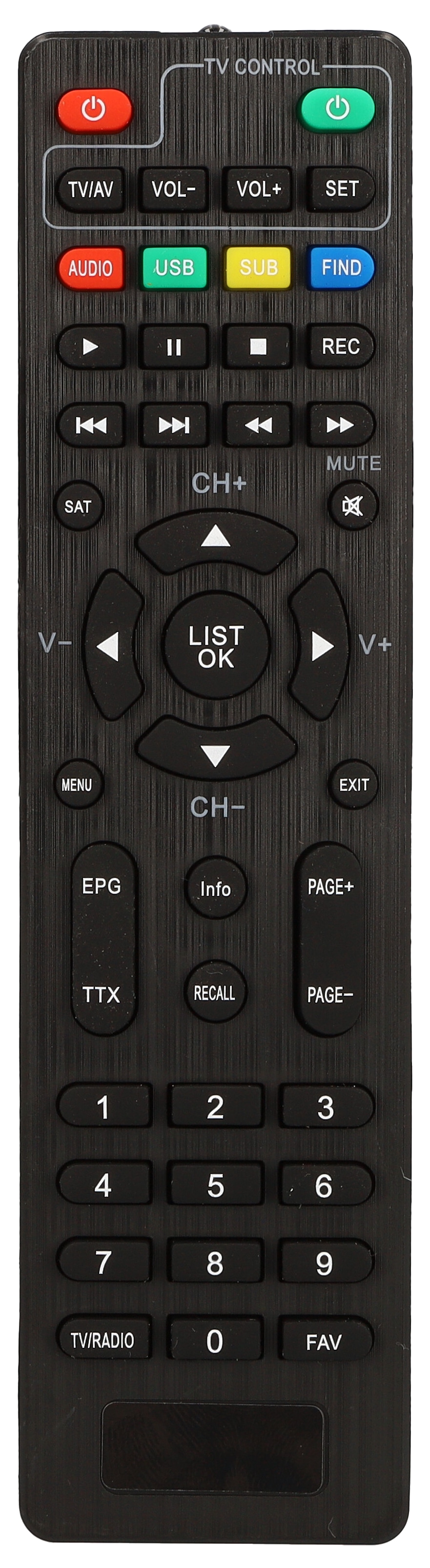 RED OPTICUM DVB-S2 HDTV-Receiver AX 300 VFD