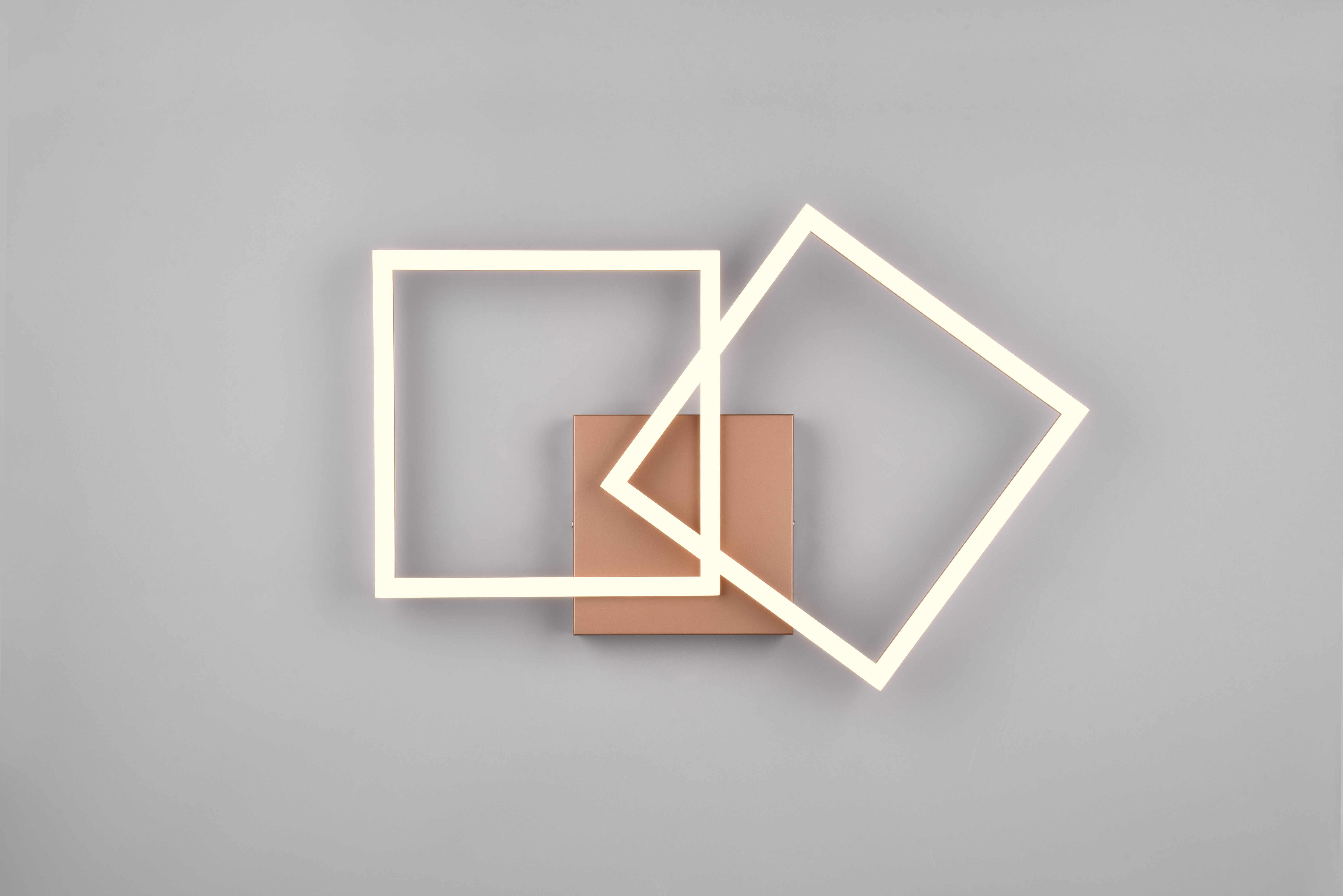 REALITY LED-Deckenleuchte Trail R64492165 coffee, 20 W, 2250 lm, 3000 K