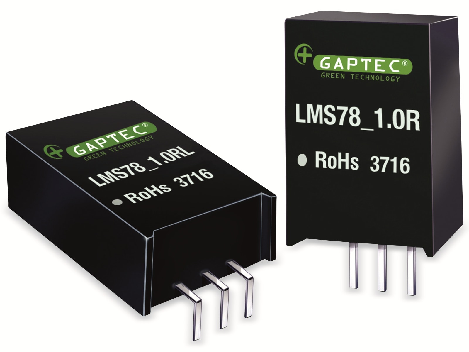 GAPTEC DC-DC-Wandler, Electronic, SIP3, 20-36Vin, 15Vout, 1000mA, 11,5x9x17,5mm