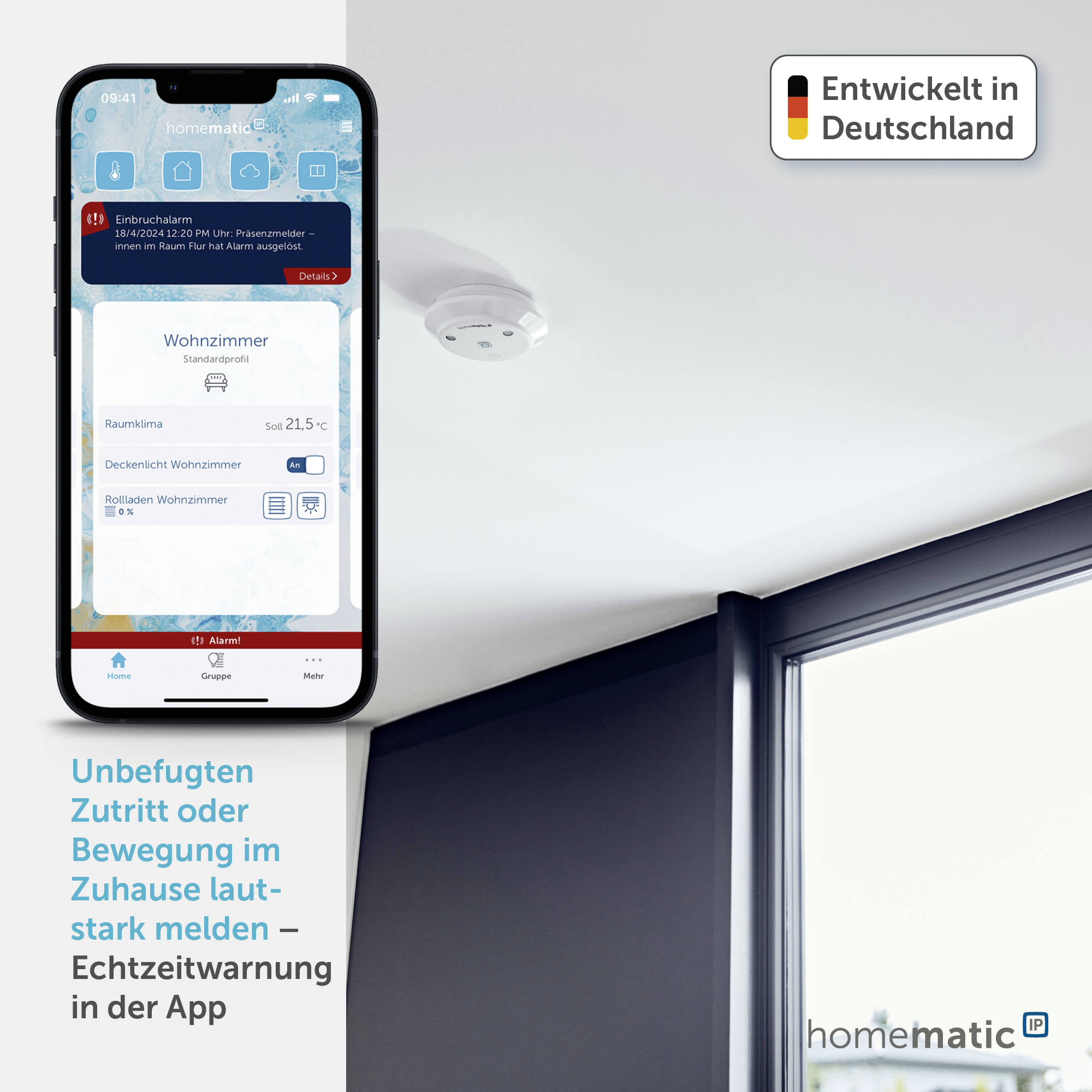 HOMEMATIC IP Smart Home 153825A0, Alarmsirene