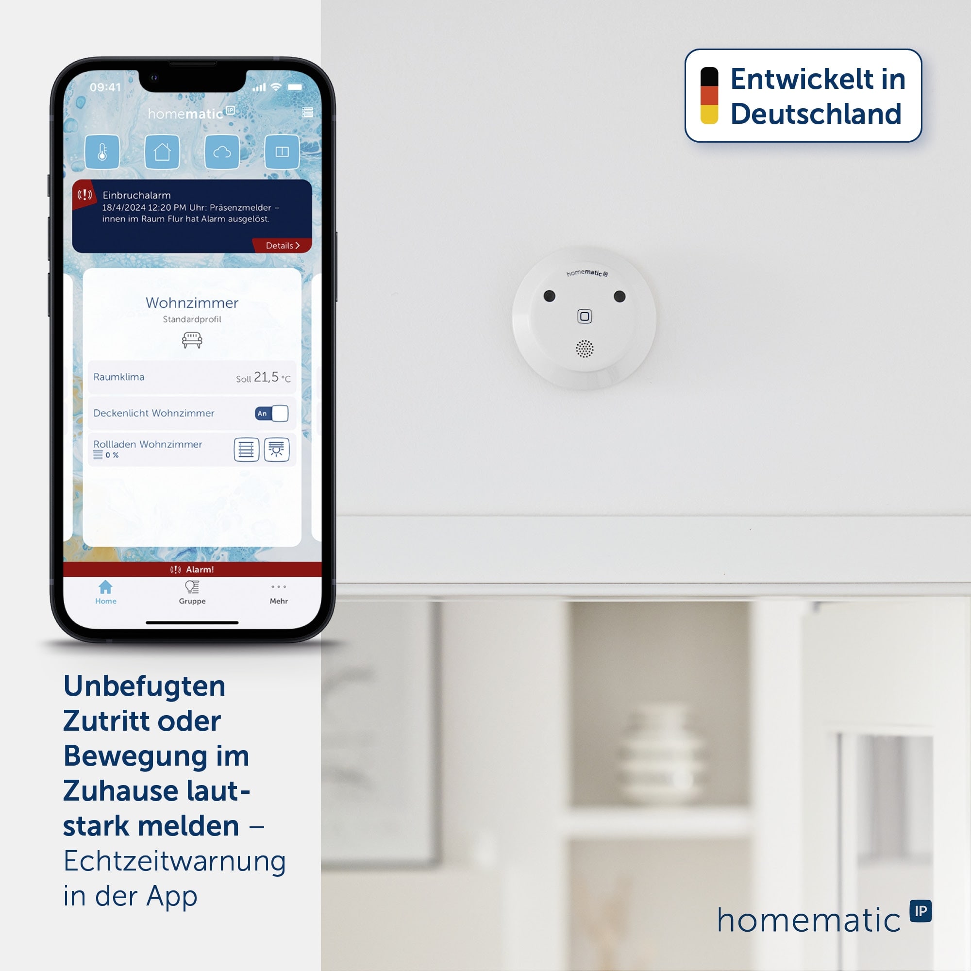 HOMEMATIC IP Smart Home 153825A0, Alarmsirene HOMEMATIC IP Smart Home 153825A0, Alarmsirene