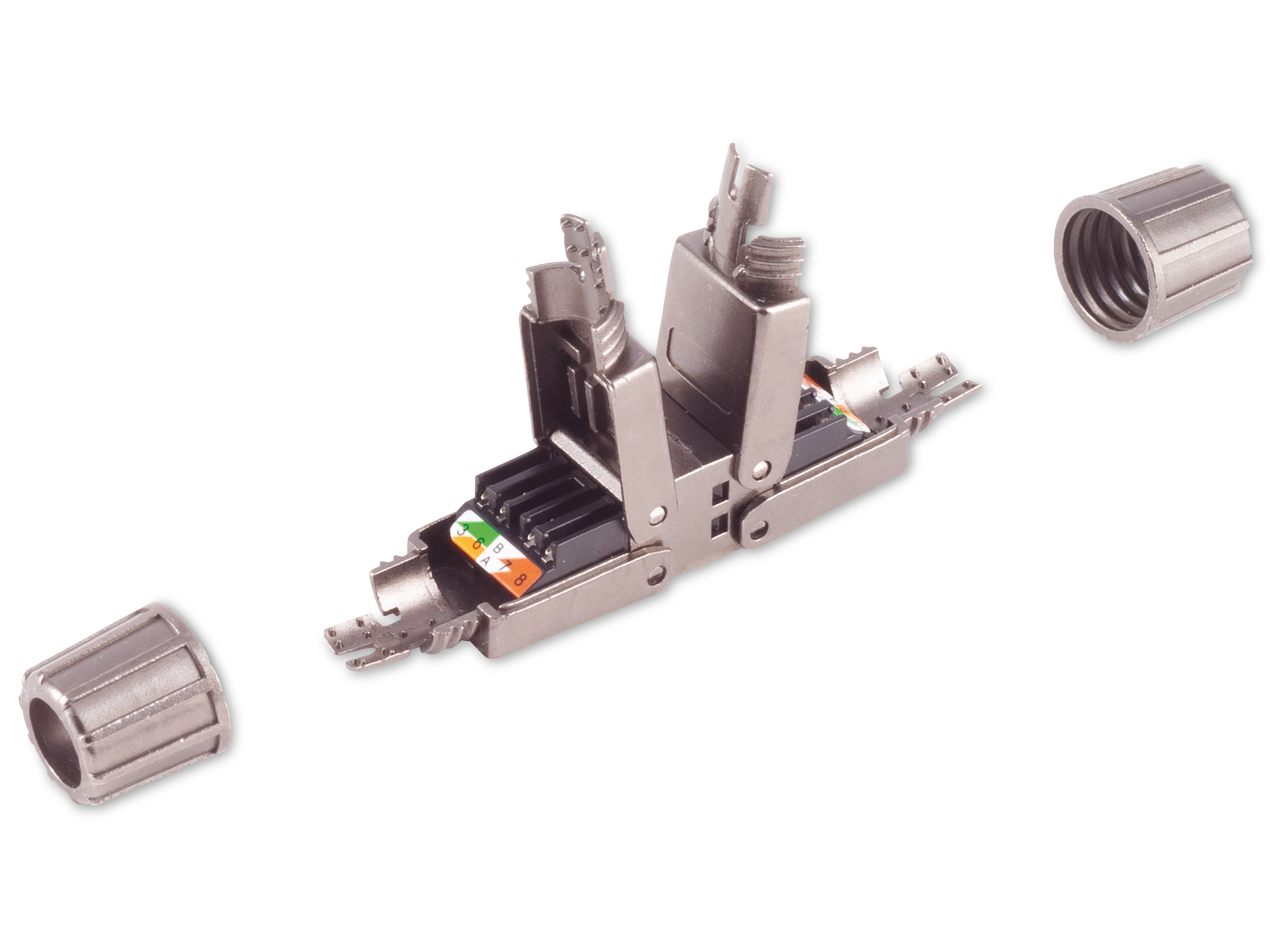 S-IMPULS LSA-Verbinder, werkzeuglos, STP, CAT.6a