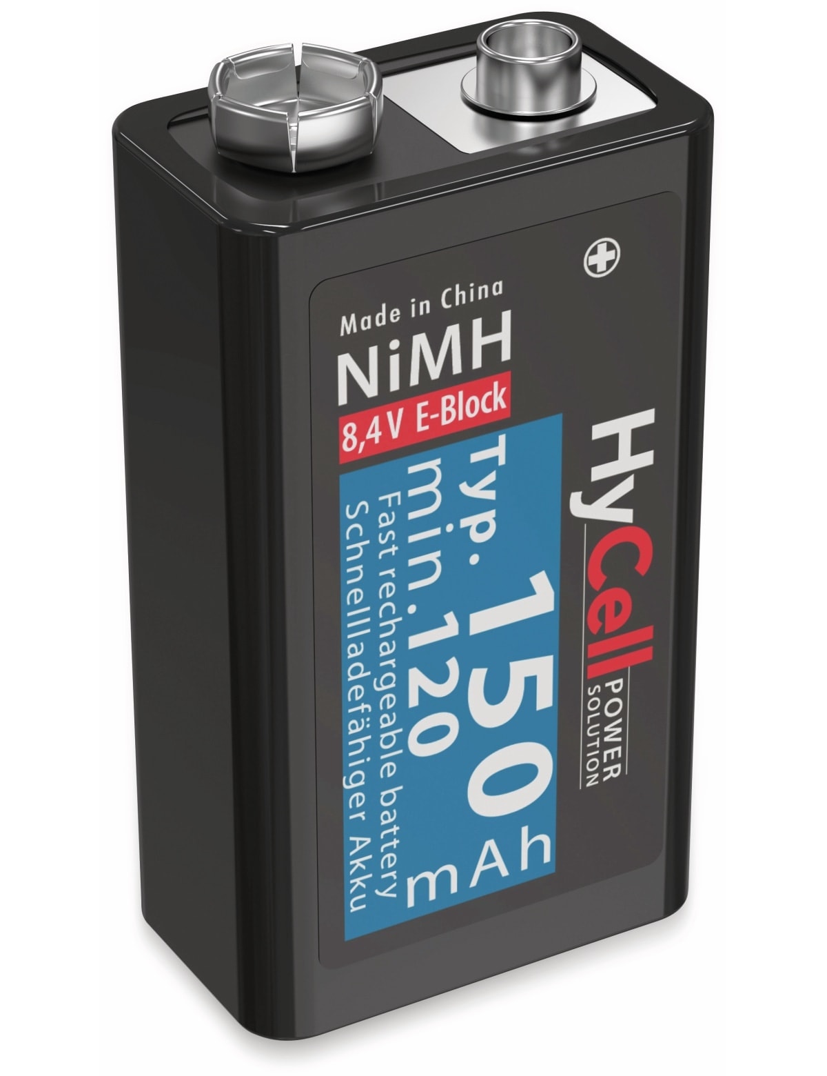 HYCELL NiMH-9V-Blockakku 150 mAh HYCELL NiMH-9V-Blockakku 150 mAh
