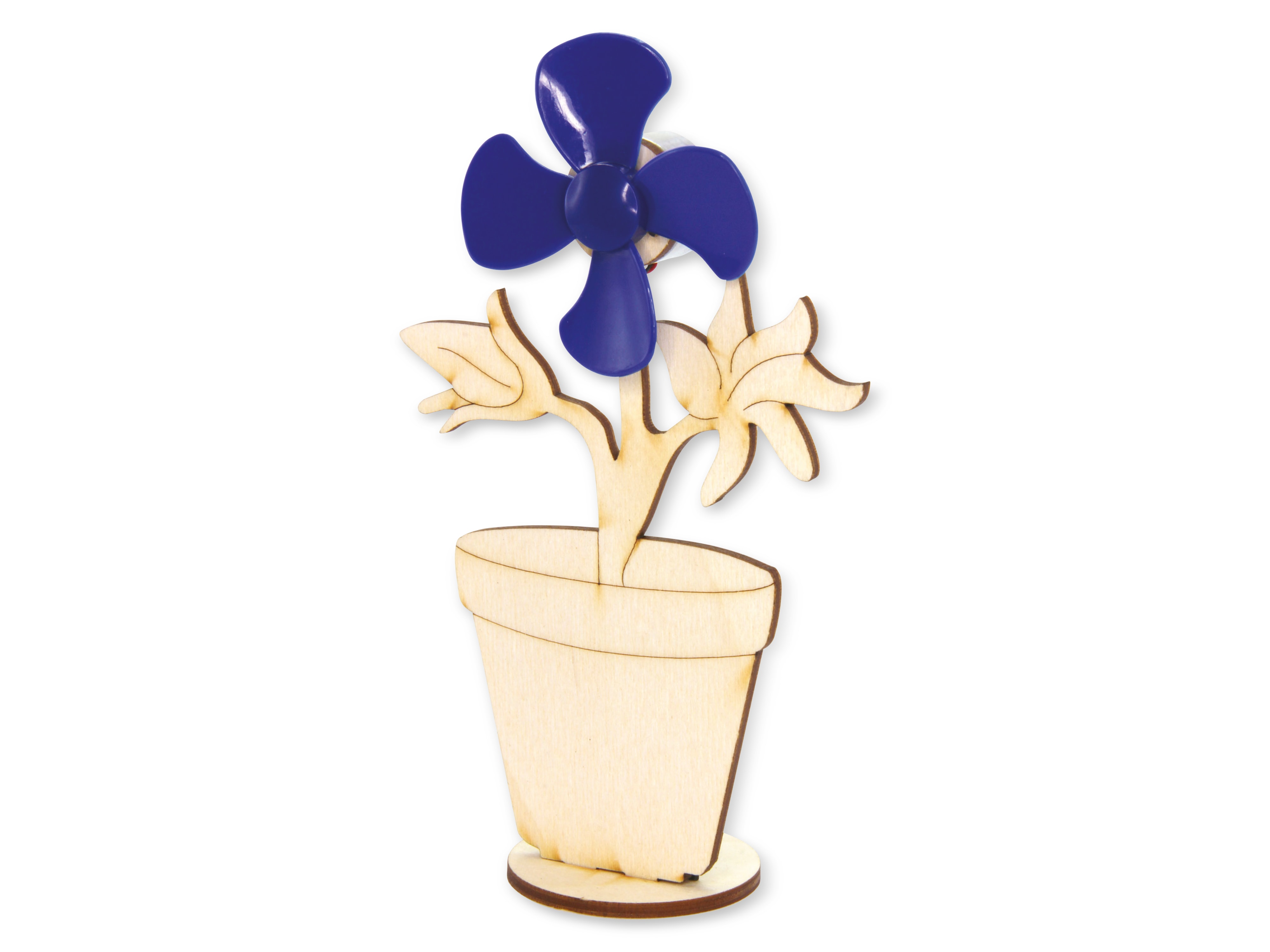 SOL-EXPERT Bausatz, Solar-Blume "Blauer Enzian" SOL-EXPERT Bausatz, Solar-Blume "Blauer Enzian"