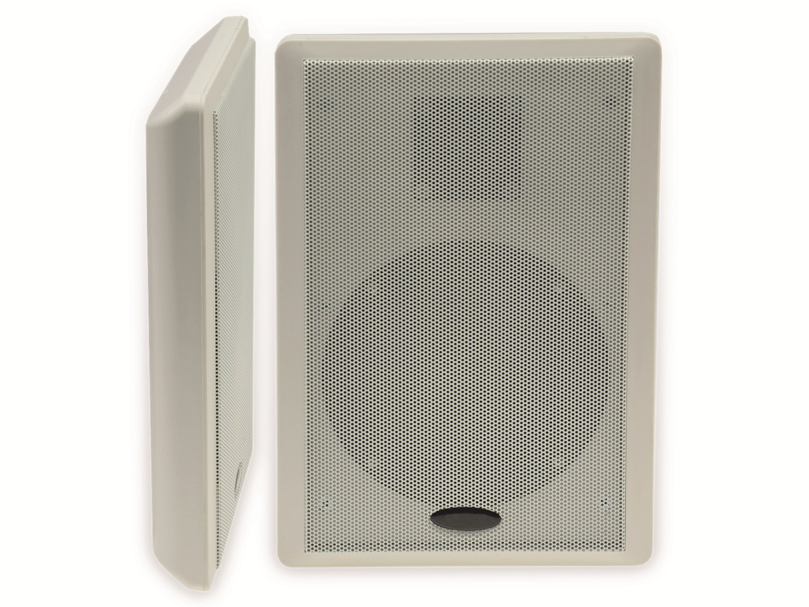 CHILITEC Flach-Lautsprecher 17804, 40 W, weiß, 2 Stück CHILITEC Flach-Lautsprecher 17804, 40 W, weiß, 2 Stück