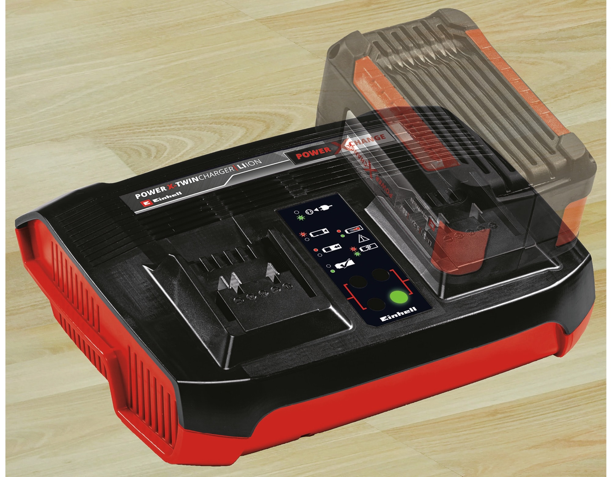 EINHELL Doppelladegerät, PXC Power X-Twincharger EINHELL Doppelladegerät, PXC Power X-Twincharger
