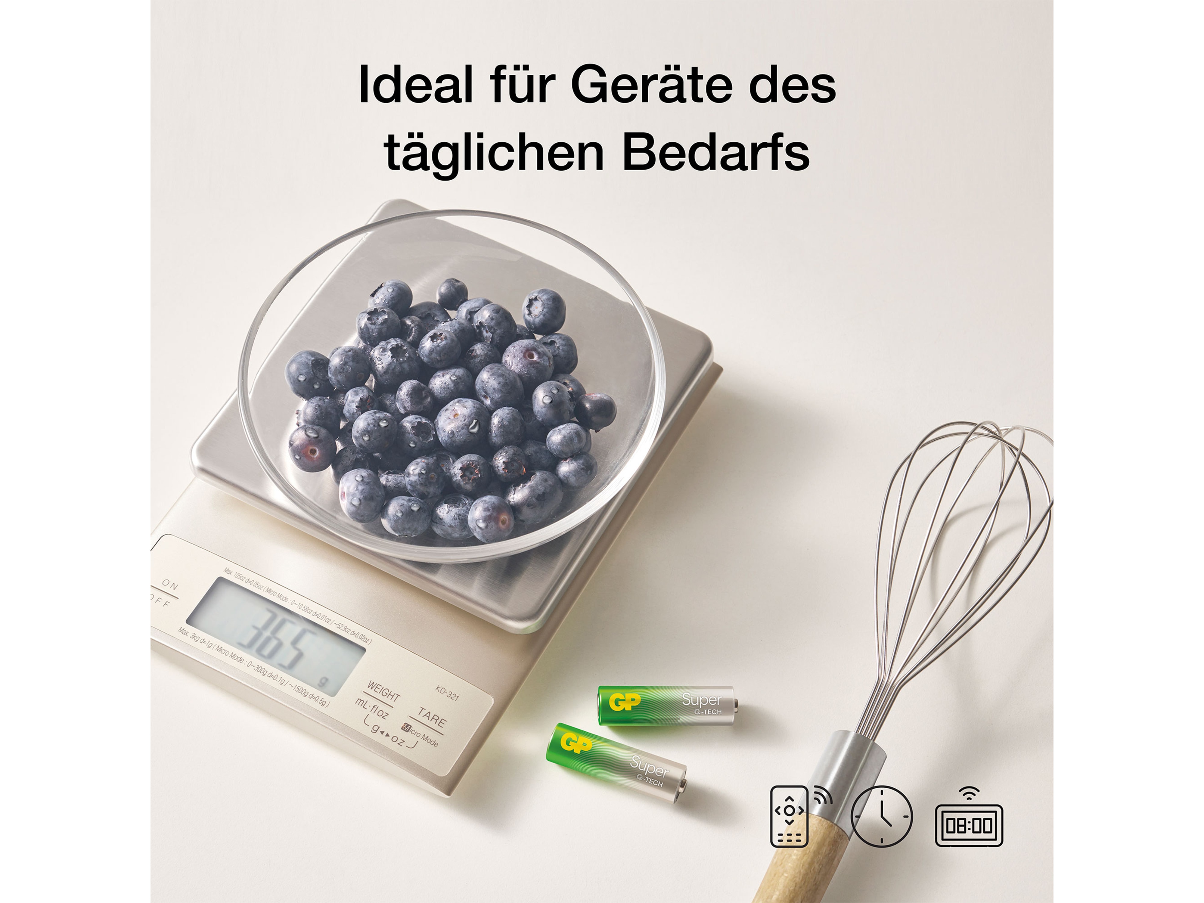 GP Mignon-Batterie 03015AETA-B24, Alkaline, 24 Stück GP Mignon-Batterie 03015AETA-B24, Alkaline, 24 Stück