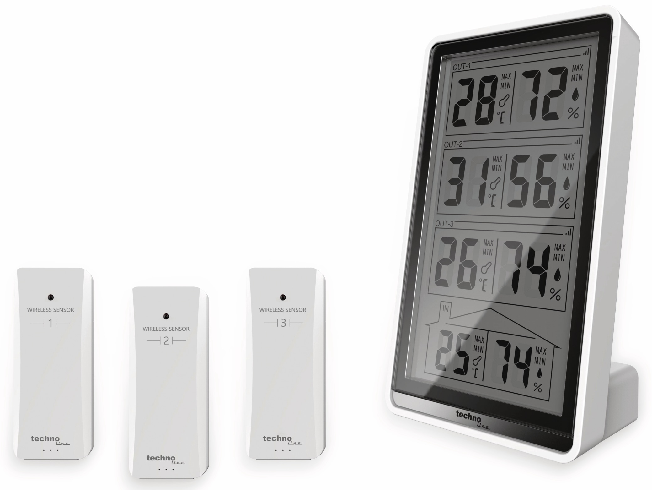 TECHNOLINE Funk-Wetterstation WS 7060 TECHNOLINE Funk-Wetterstation WS 7060